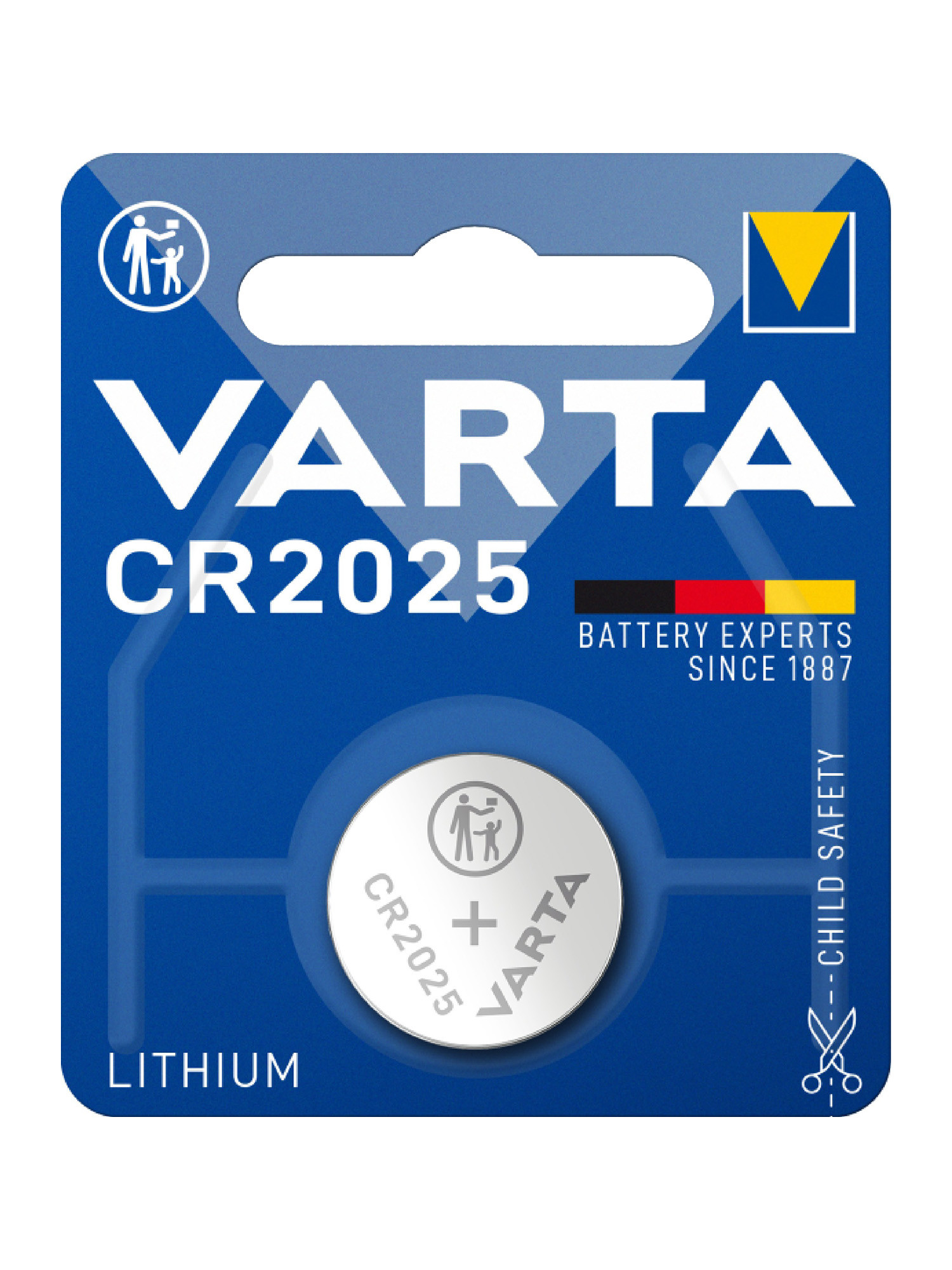 Батарейка Varta CR 2025 BLI, 1 шт