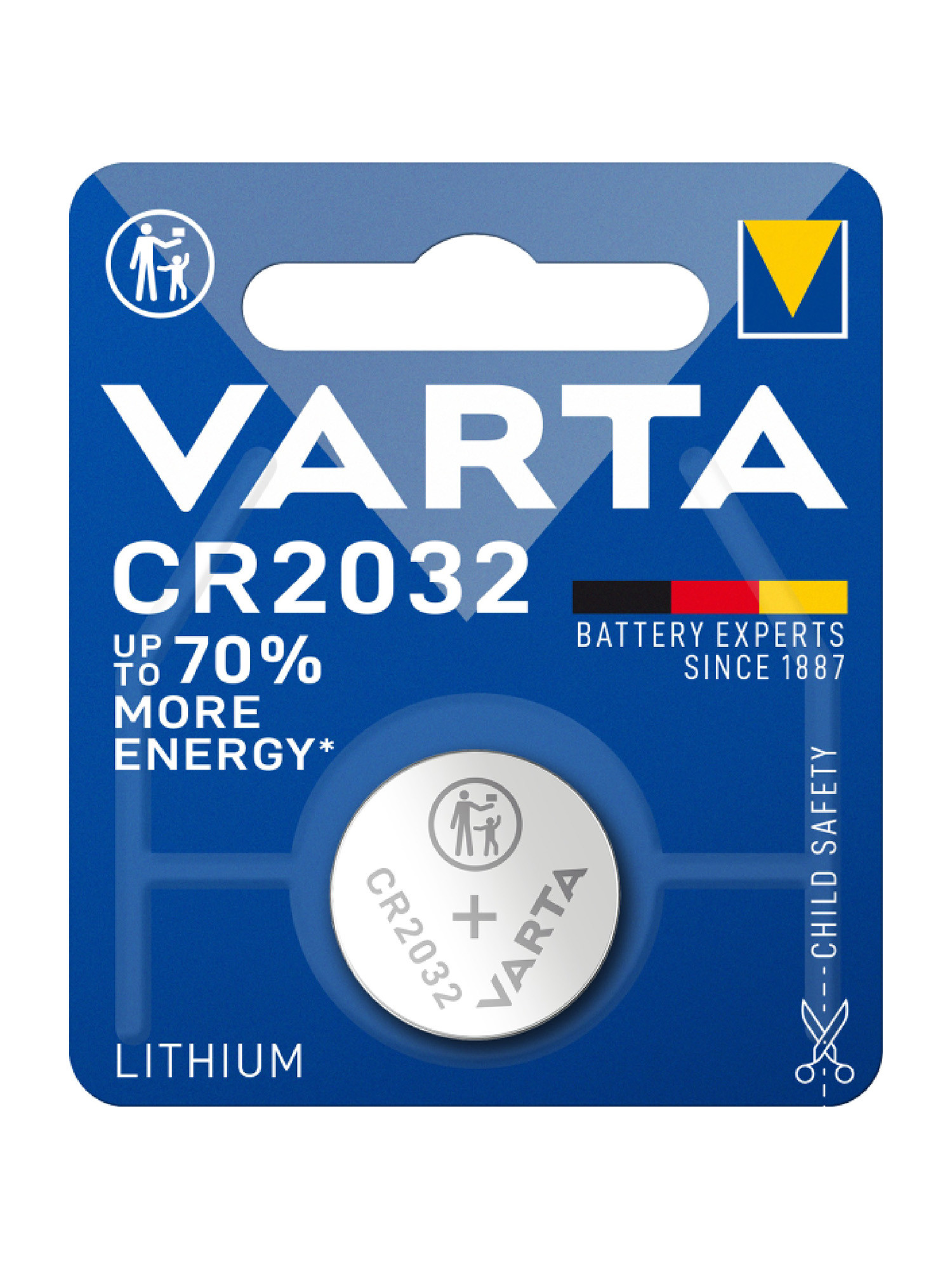 Батарейка Varta CR 2032 BLI, 1 шт