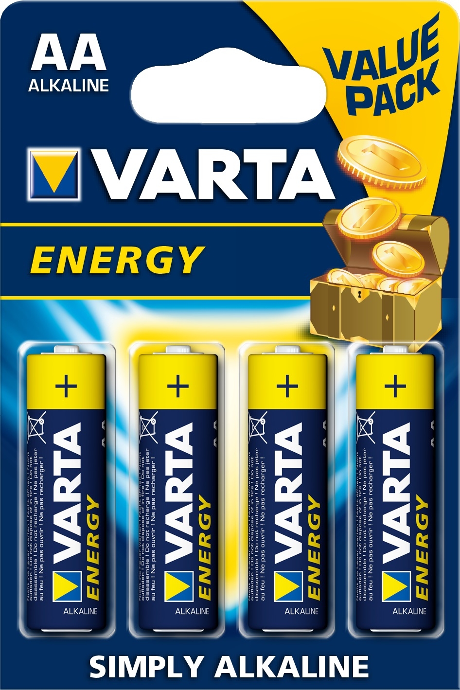 Батарейки Varta Mignon High Energy