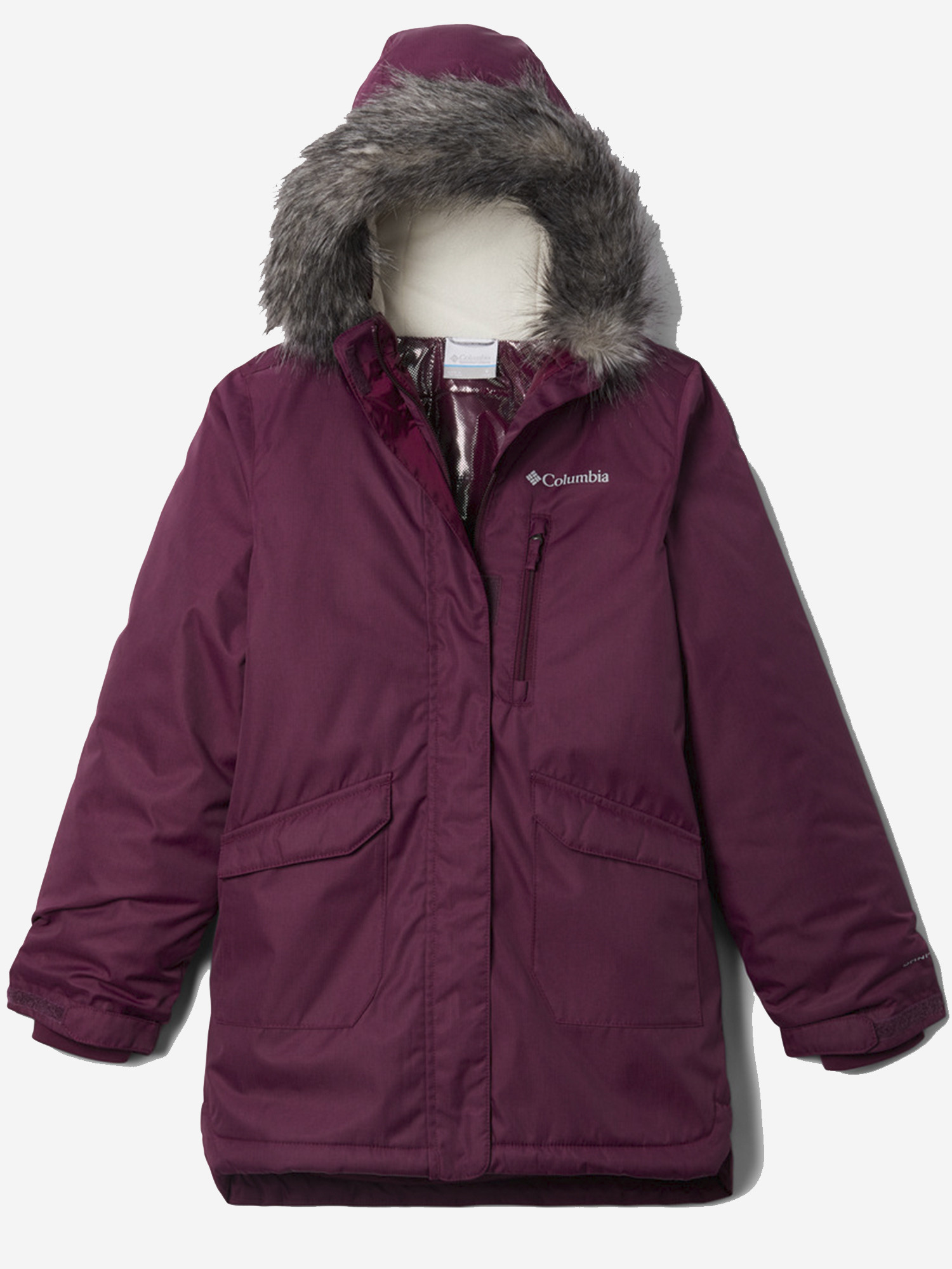 Куртка утеплена для дівчаток Columbia Suttle Mountain Long Insulated Jkt