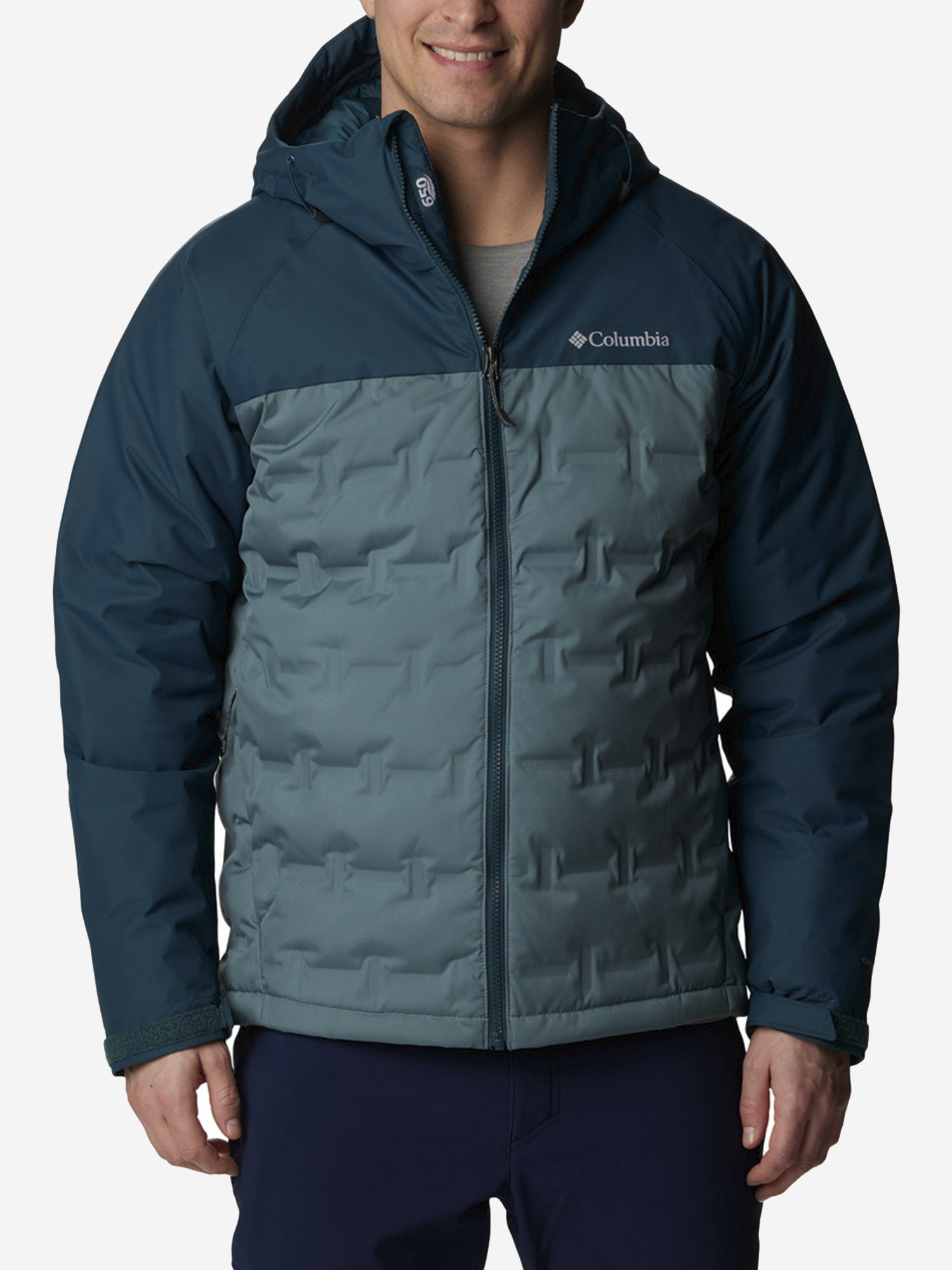 Пуховик мужской Columbia Grand Trek Ii Down Hooded Jacket