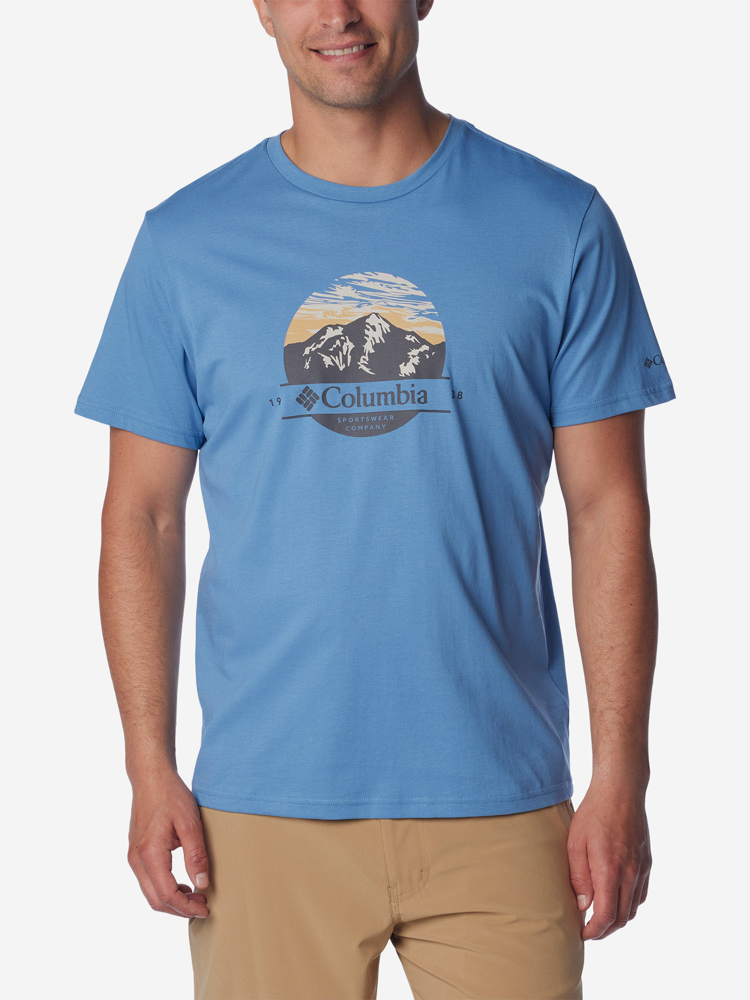 Футболка мужская Columbia Path Lake Graphic Tee Ii