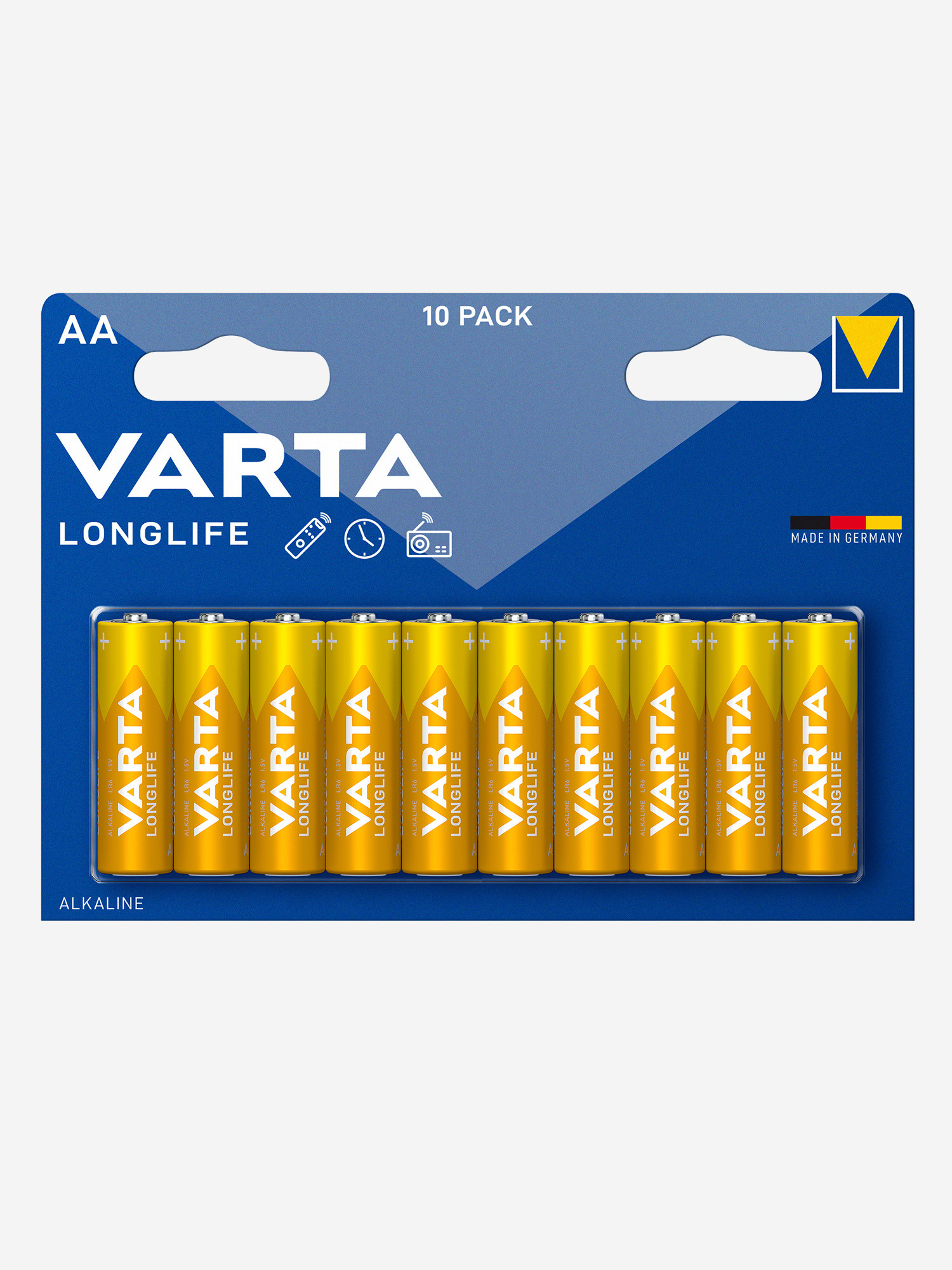 Батарейки Varta Longlife AA, 10 шт
