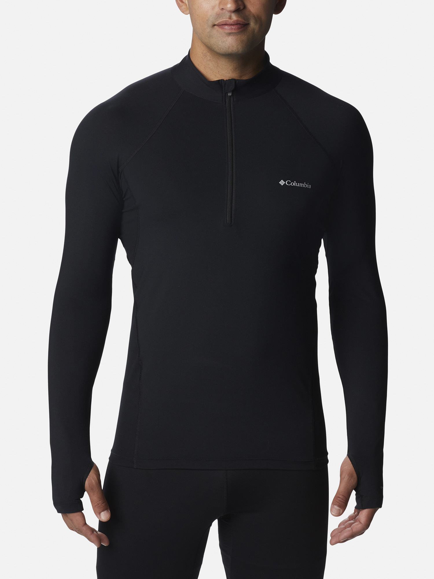 Термобілизна верх чоловіча Columbia Midweight Stretch Long Sleeve Half Zip