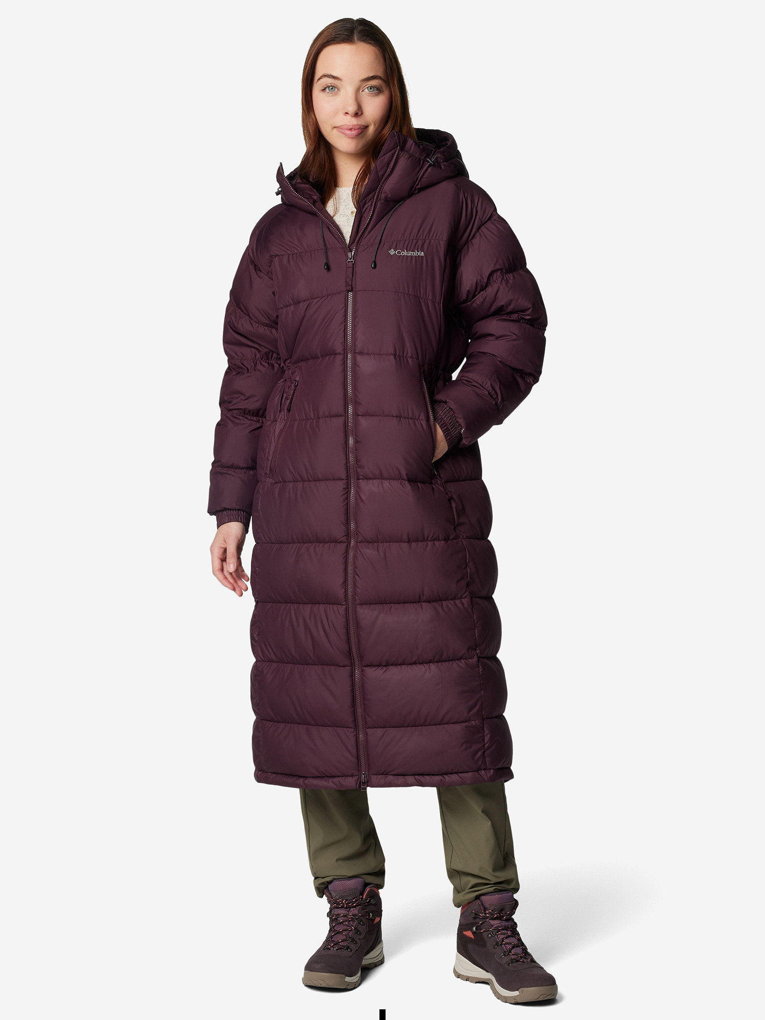 Пальто утеплене жіноче Columbia Pike Lake II Long Jacket