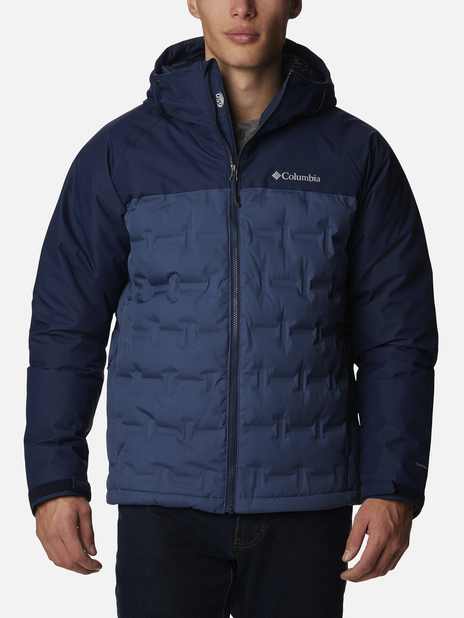 Пуховик чоловічий Columbia Grand Trek III Down Hooded Jacket