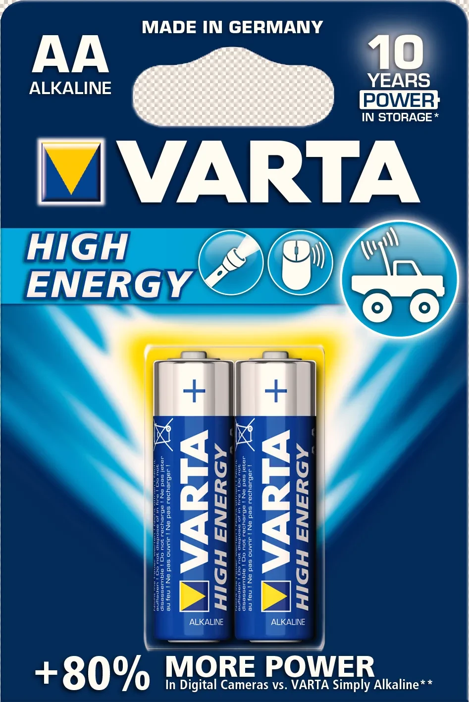 Батарейки Varta Micro High Energy