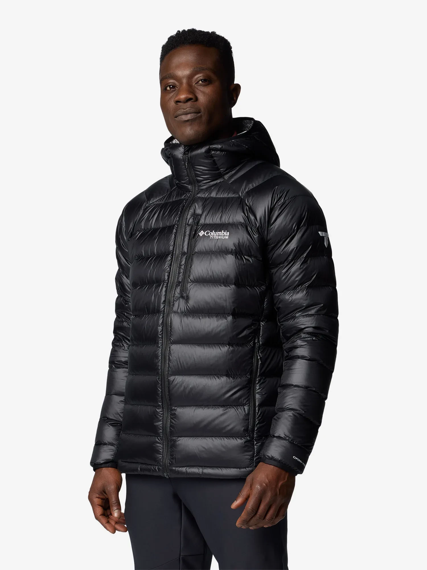 Пуховик чоловічий Columbia Arctic Crest Down Hooded Jacket