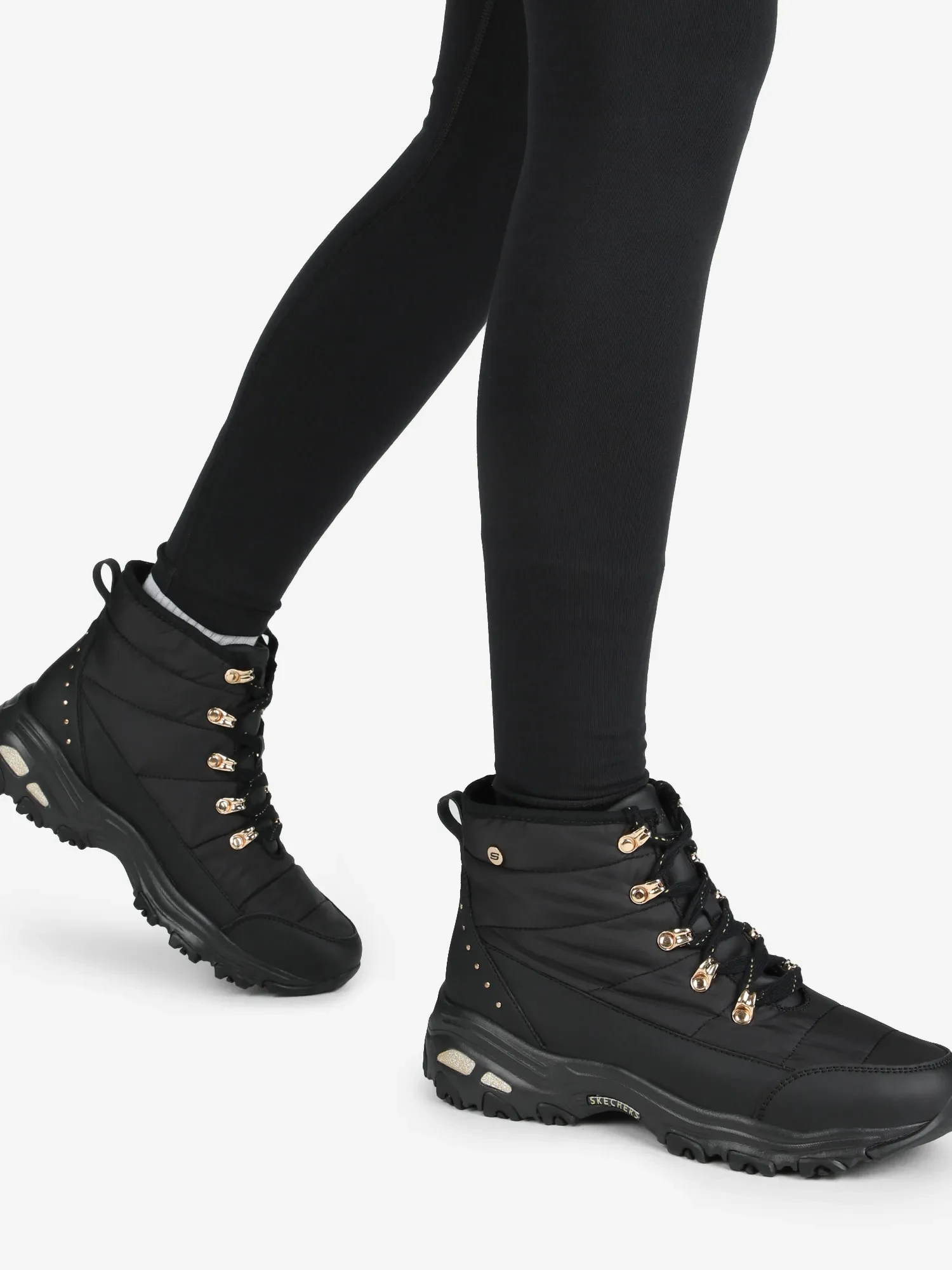 Ботинки утепленные женские Skechers D'Lites