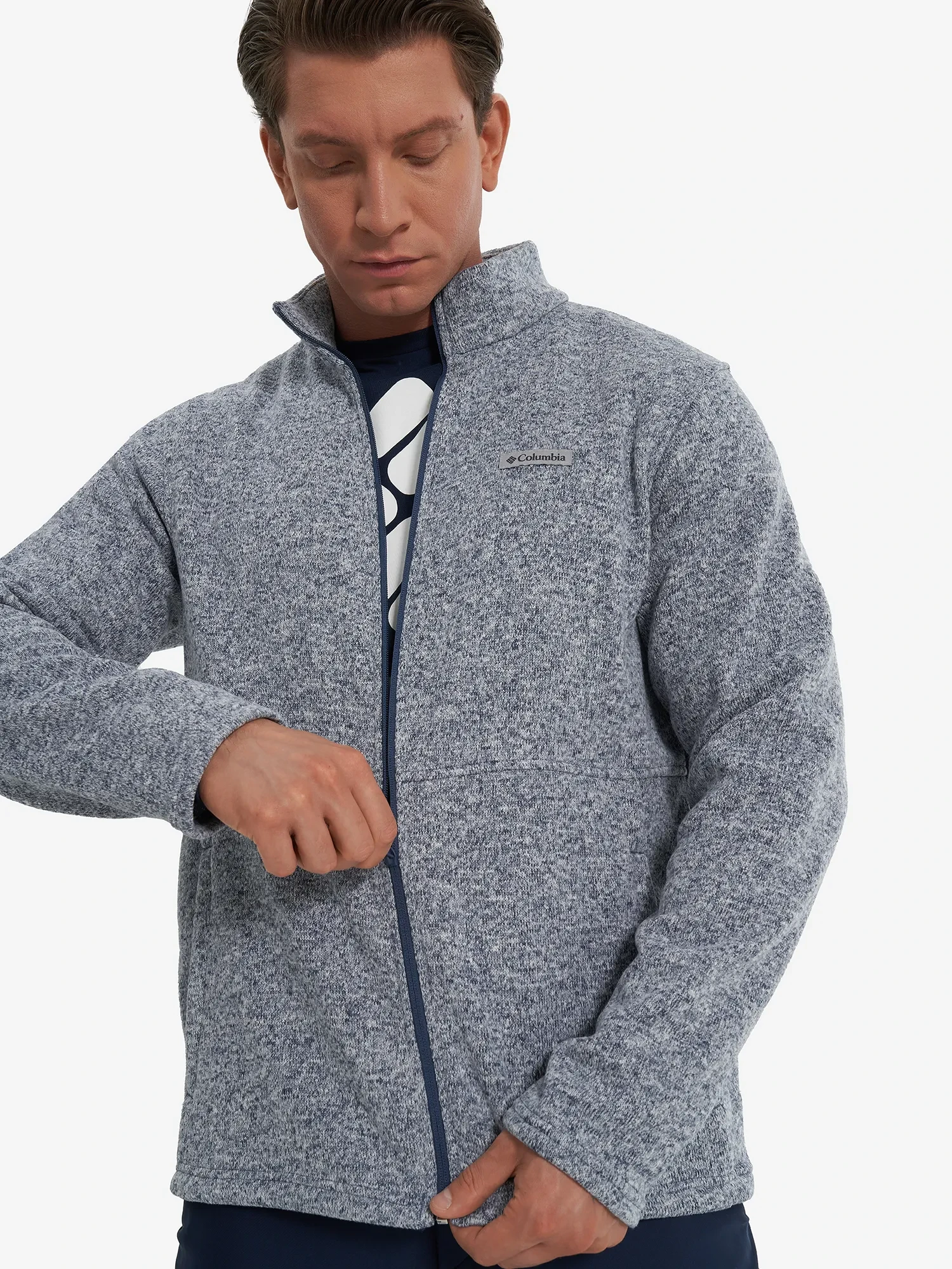 Джемпер флисовый мужской Columbia Alto Pass Full Zip Fleece