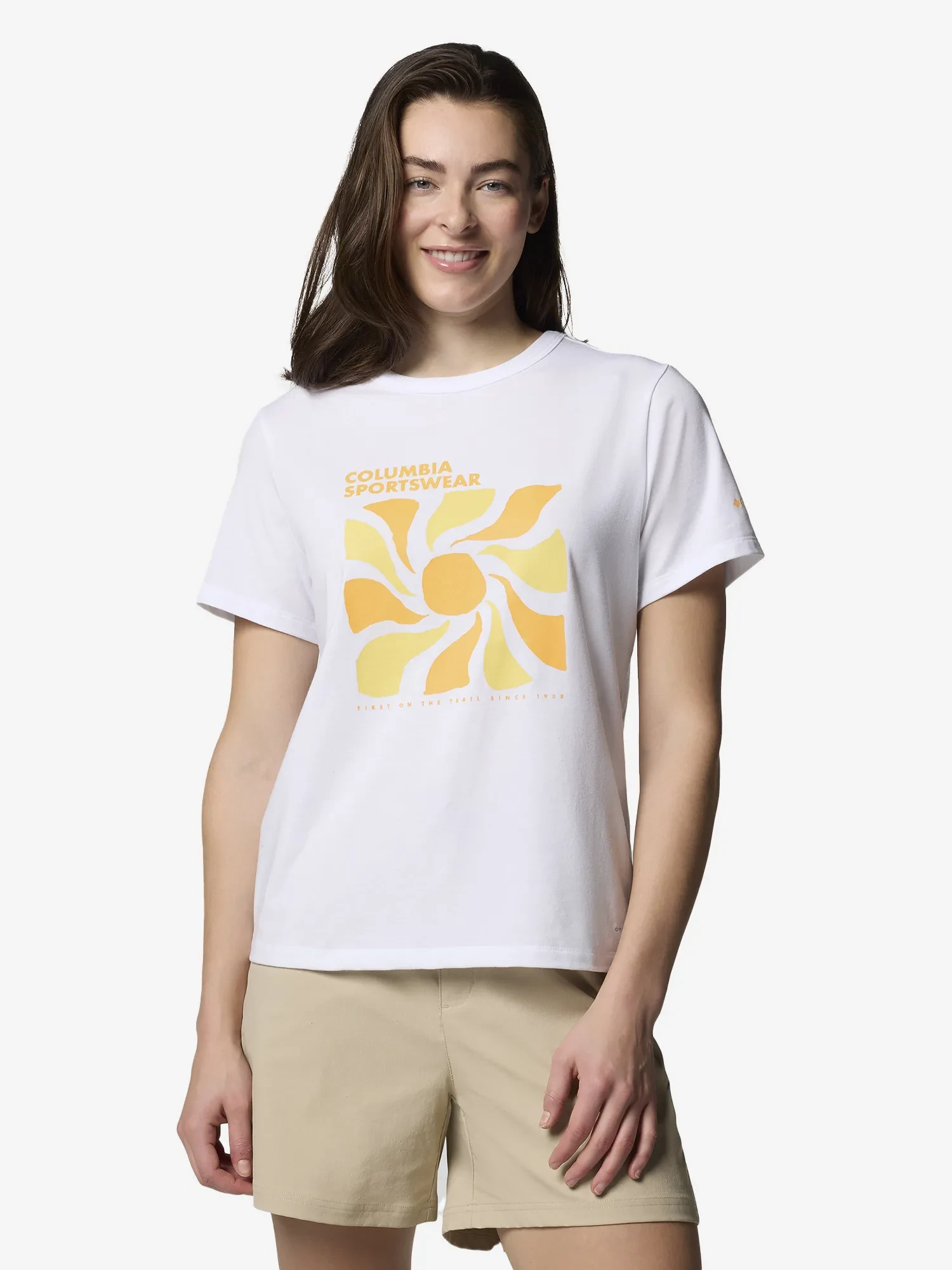 Футболка женская Columbia Sun Trek™ Graphic SS III