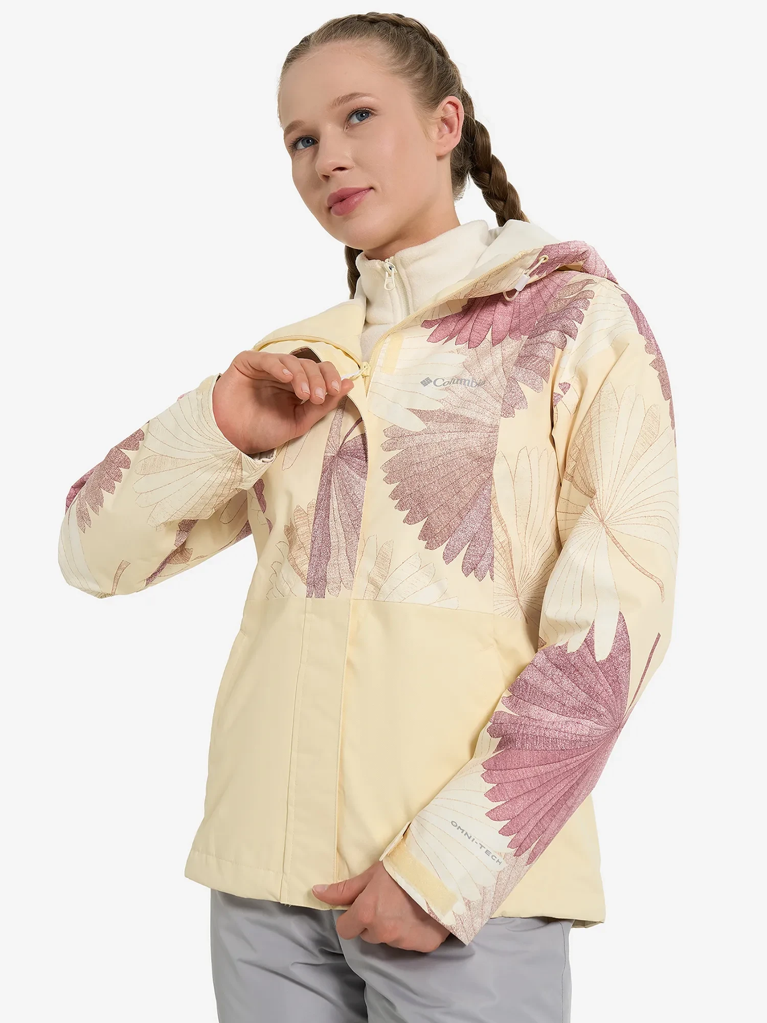 Куртка мембранна жіноча Columbia Hikebound Printed Jacket