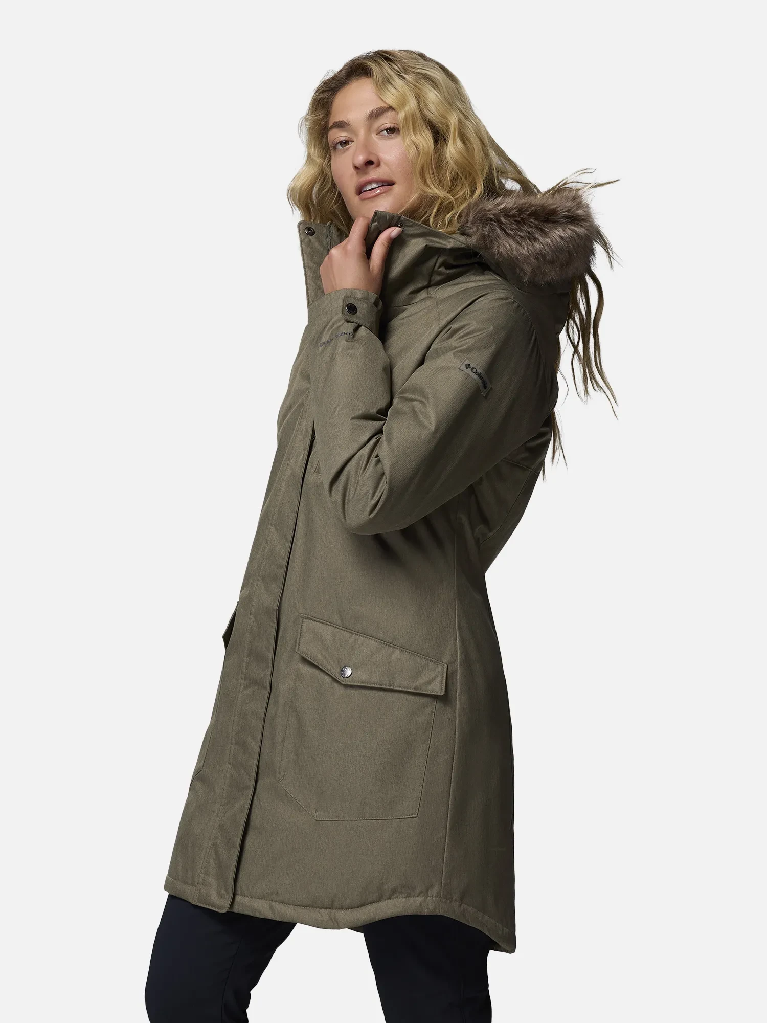 Куртка утепленная женская Columbia Suttle Mountain™ Long Insulated Jacket