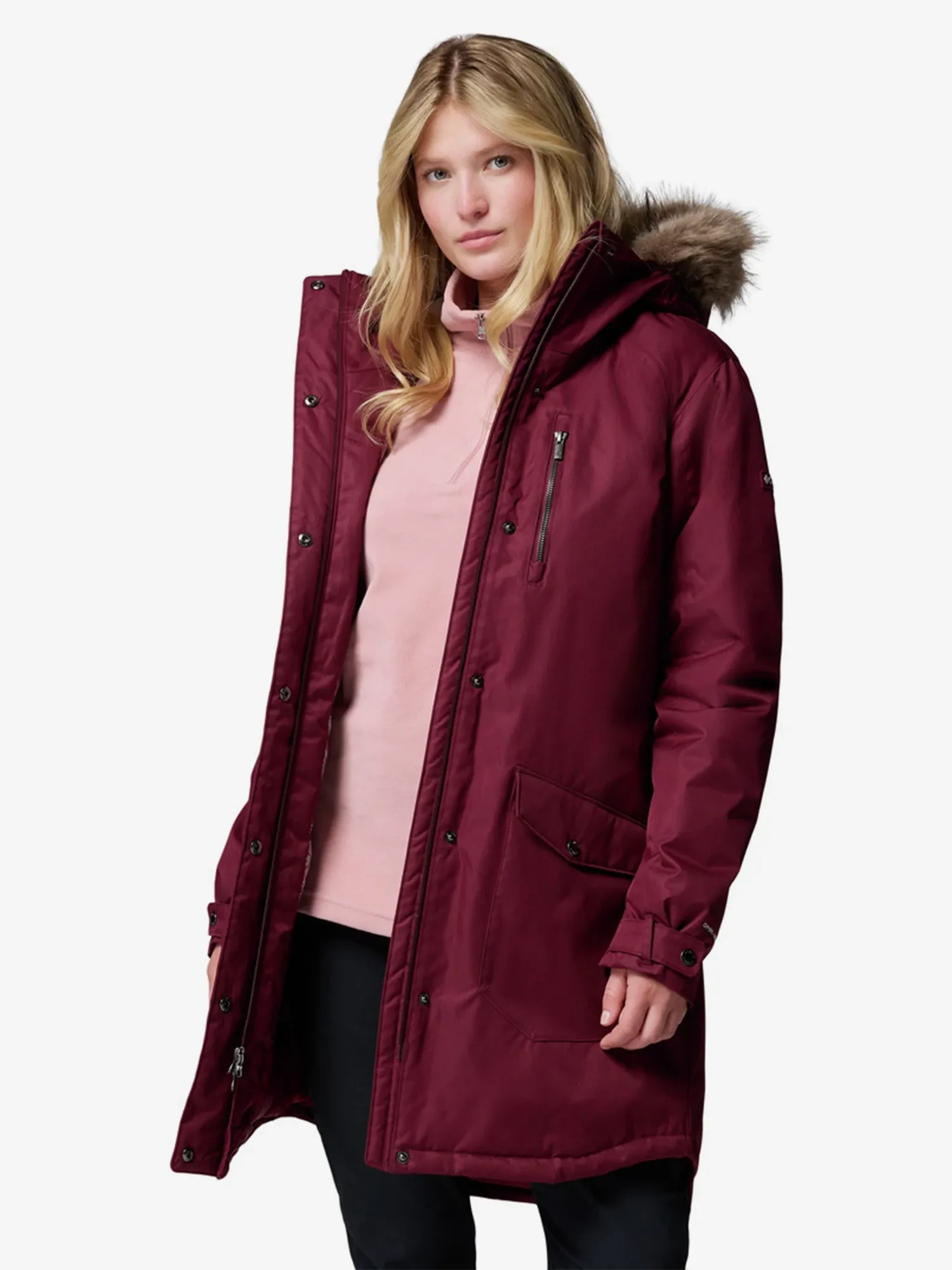 Куртка утеплена жіноча Columbia Suttle Mountain Long Insulated Jacket