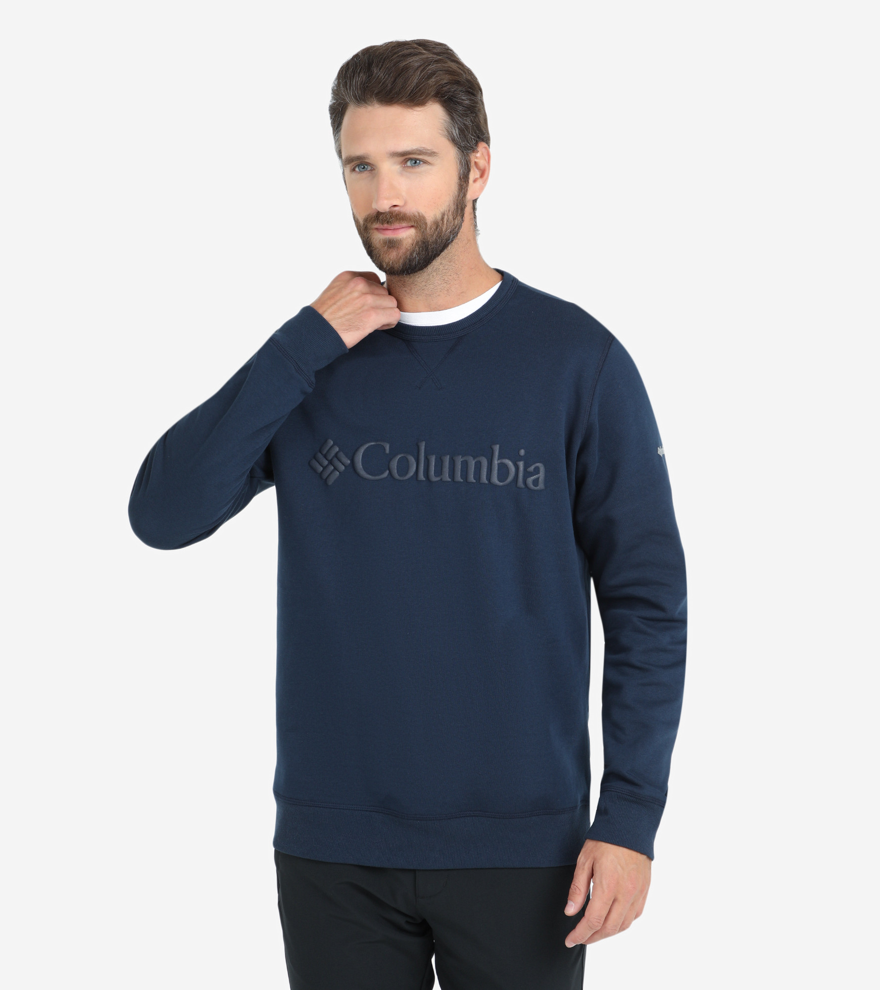 Світшот чоловічий Columbia M Columbia Logo Fleece Crew