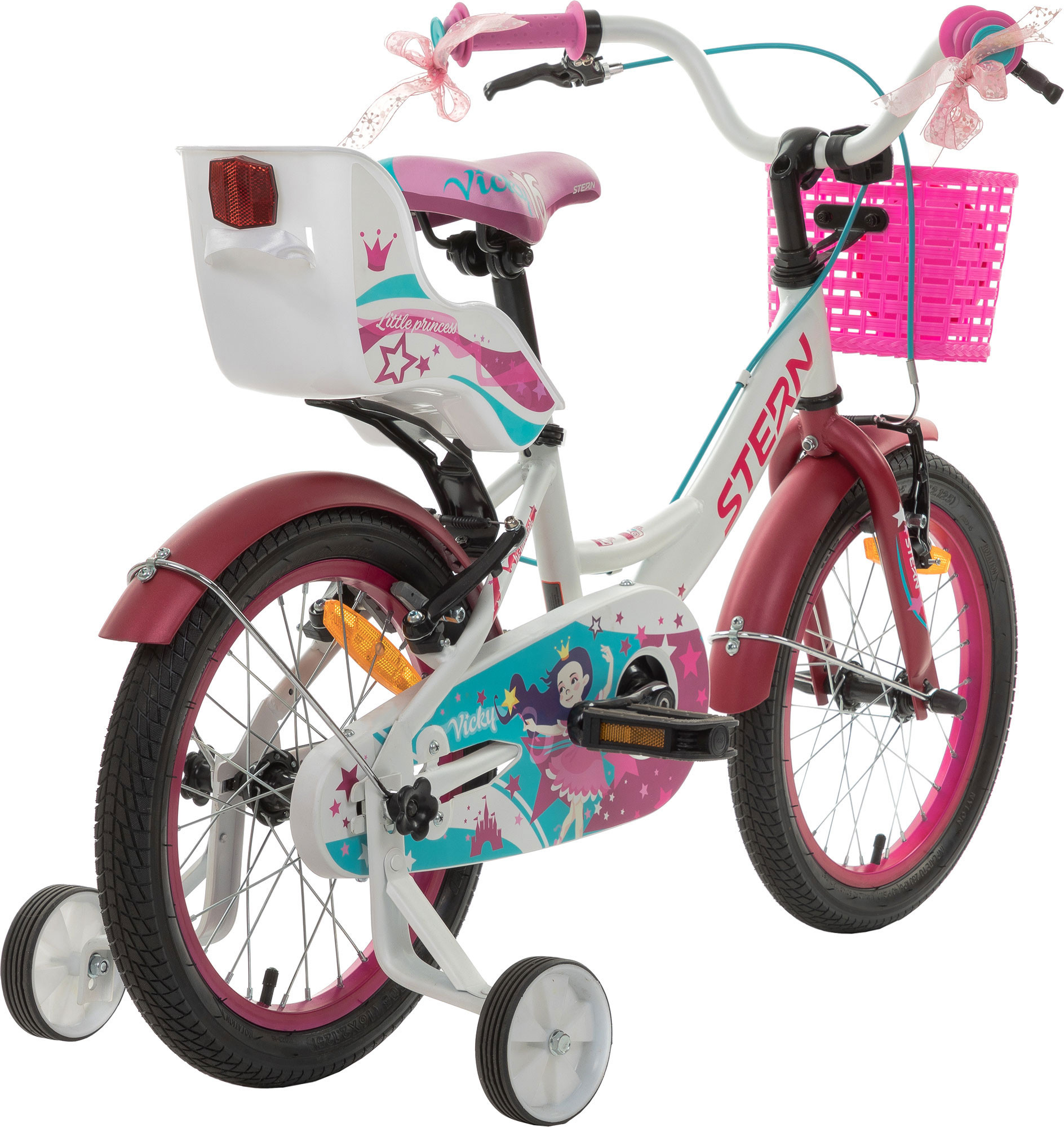 "Велосипед для дівчаток Stern Vicky 16 16"""