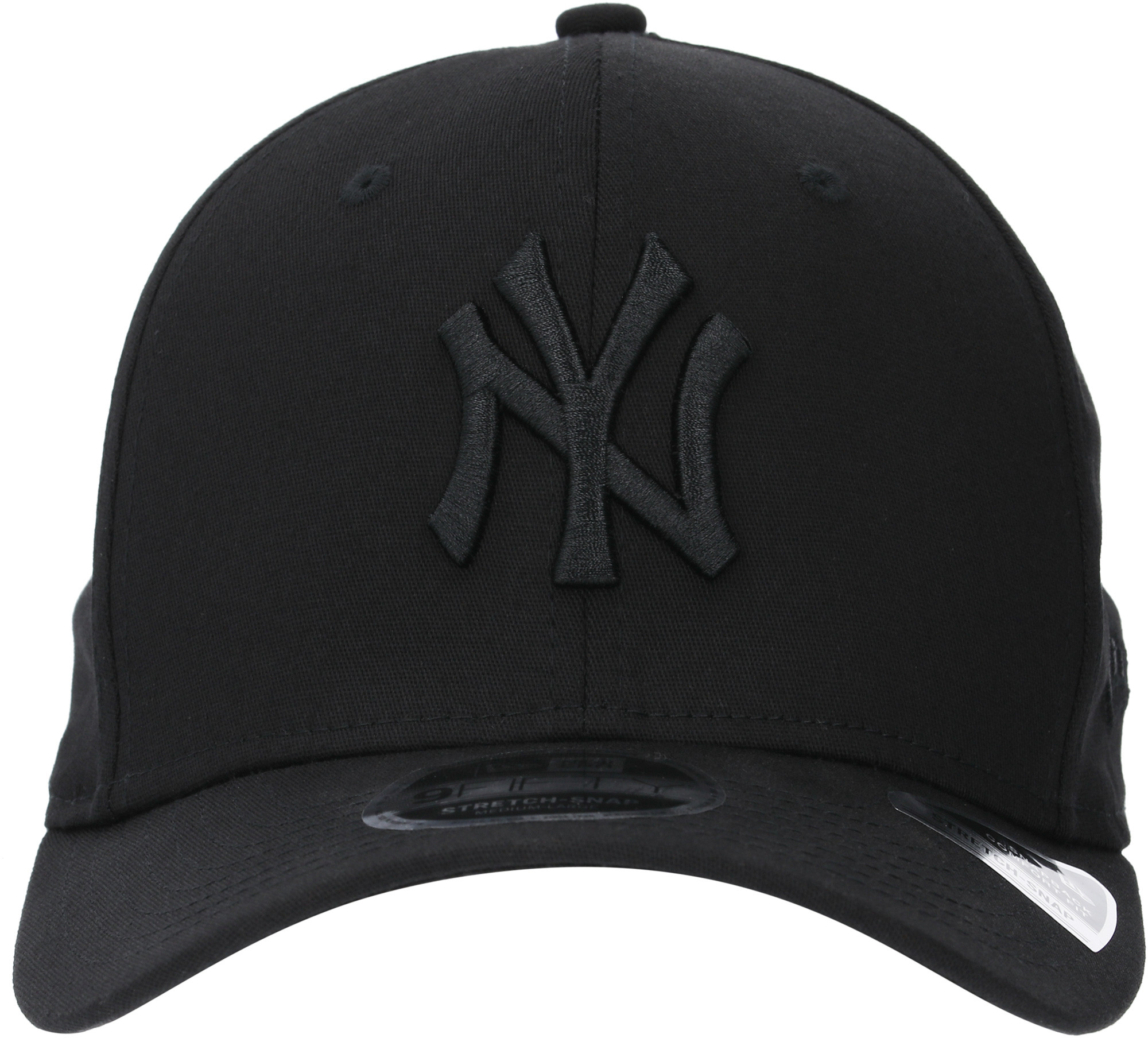 Бейсболка мужская New Era Tonal Black 9Fifty Stretch