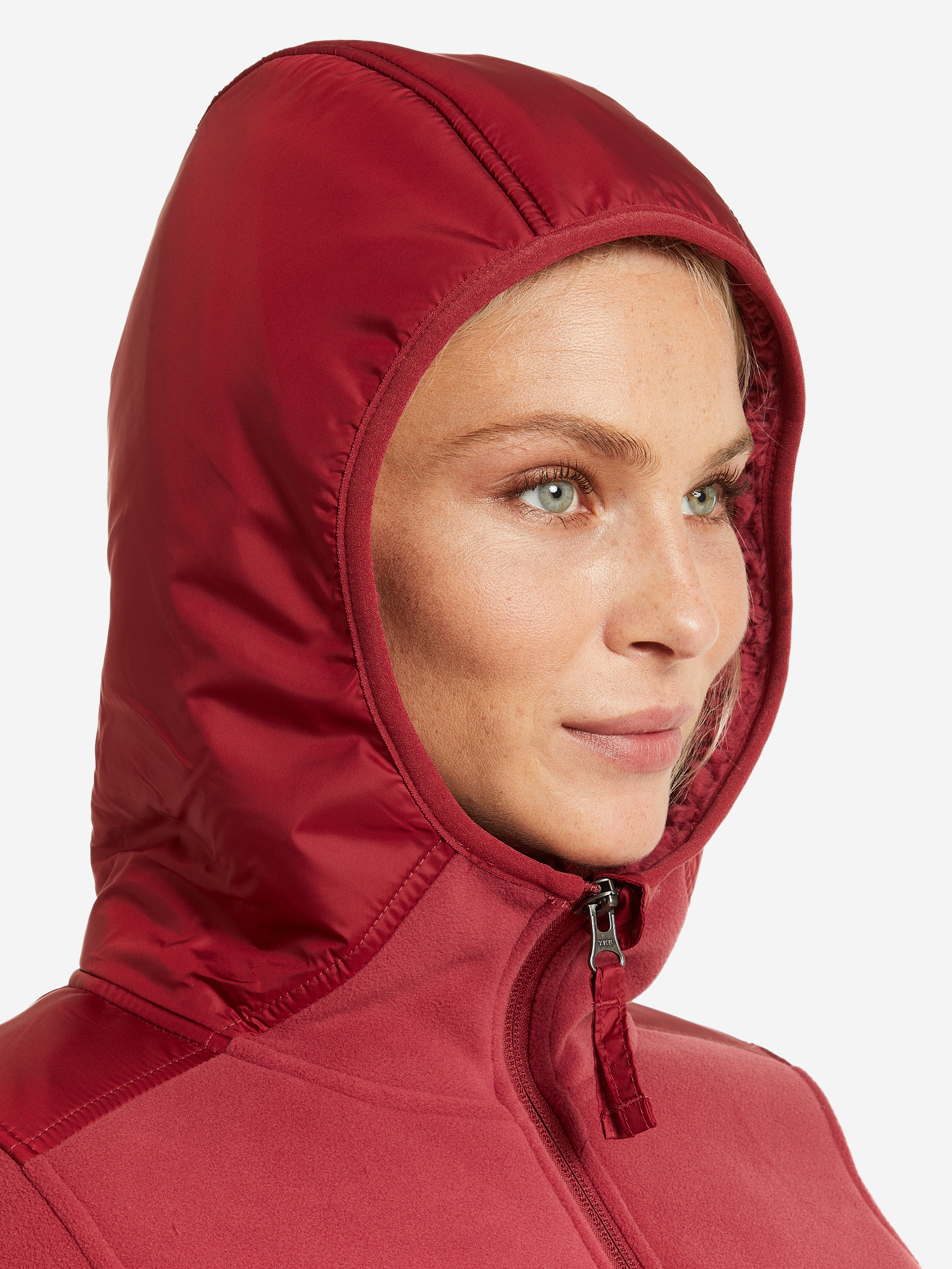 Джемпер флисовый женский Columbia Winter Pass Solid Hooded Full Zip