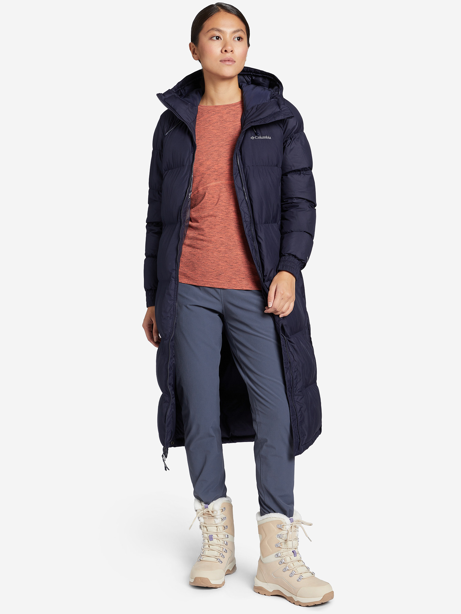 Пальто утепленное женское Columbia Pike Lake Long Jacket