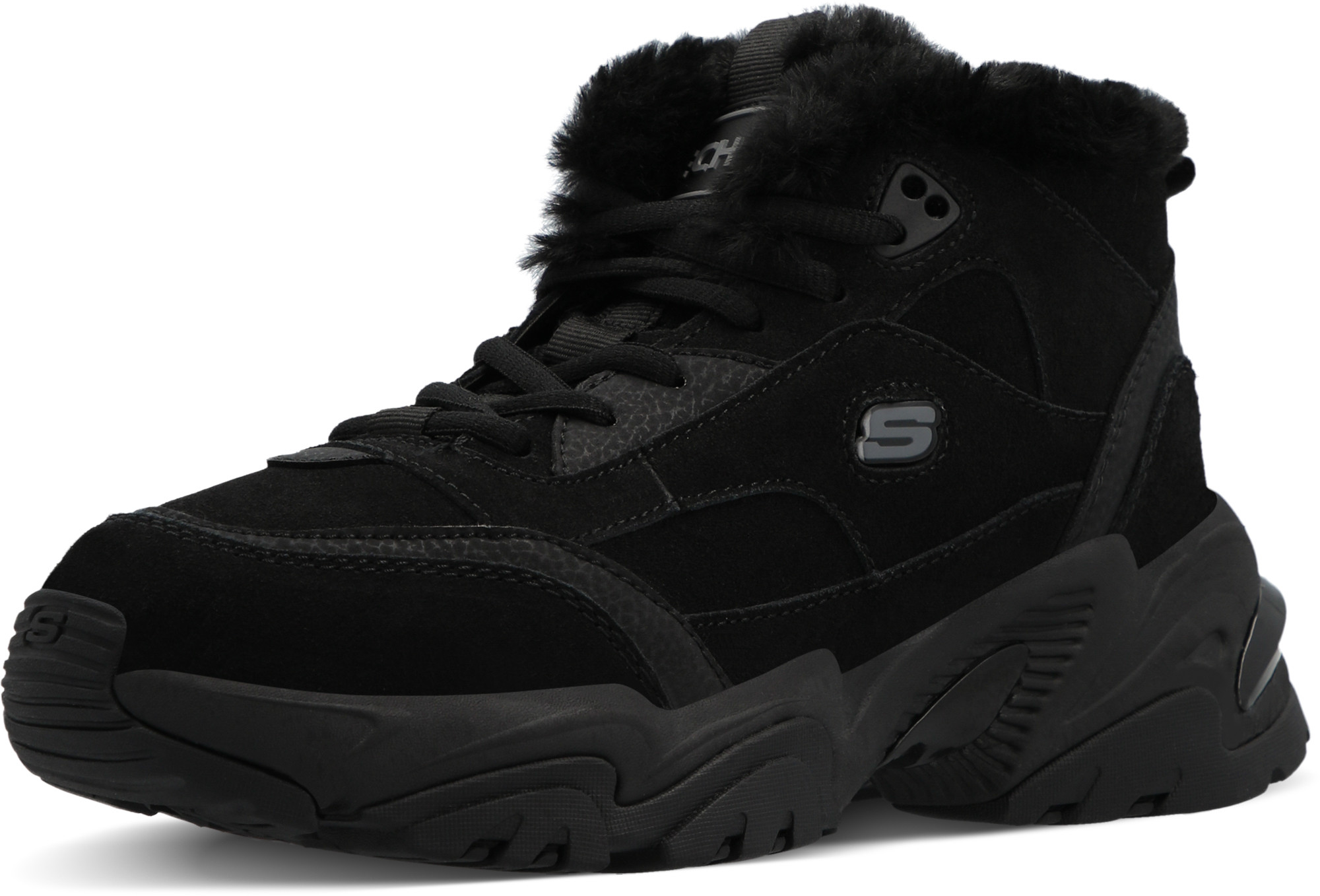 Кроссовки высокие утепленные женские Skechers Kozmik Stamina V2