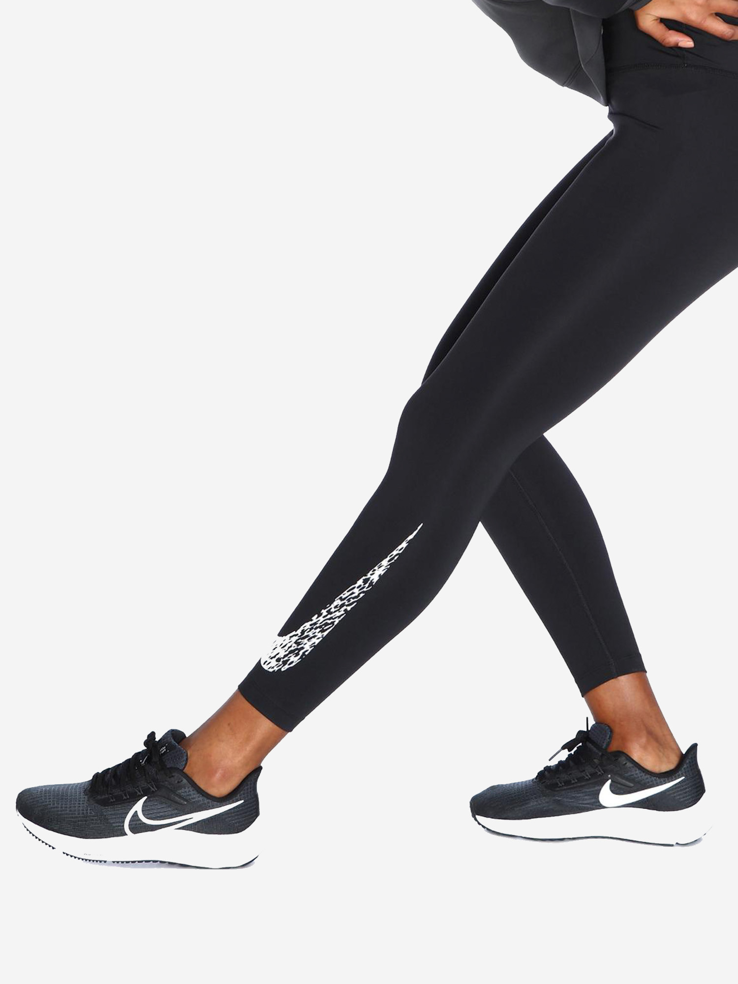 Легінси жіночі Nike Dri-FIT Swoosh Run Mid-Rise 7/8 Tight