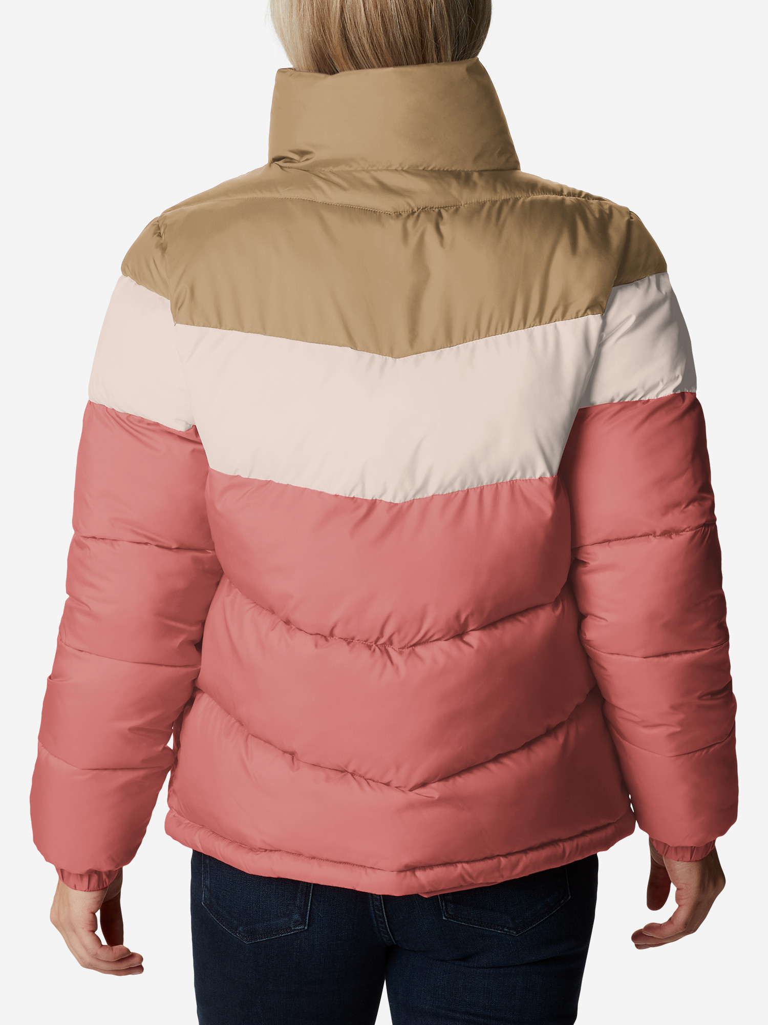 Куртка утеплена жіноча Columbia Puffect Color Blocked Jacket