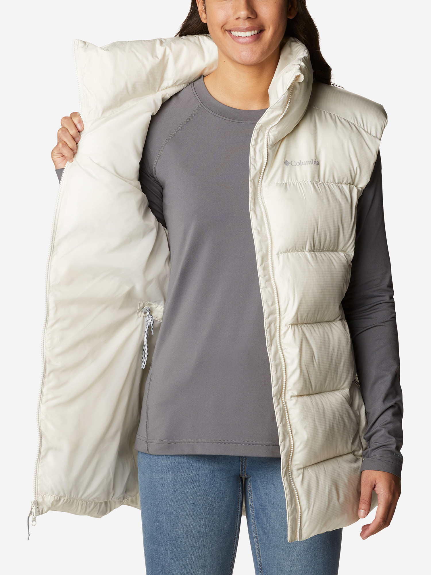 Жилет утеплений жіночий Columbia Puffect Mid Vest