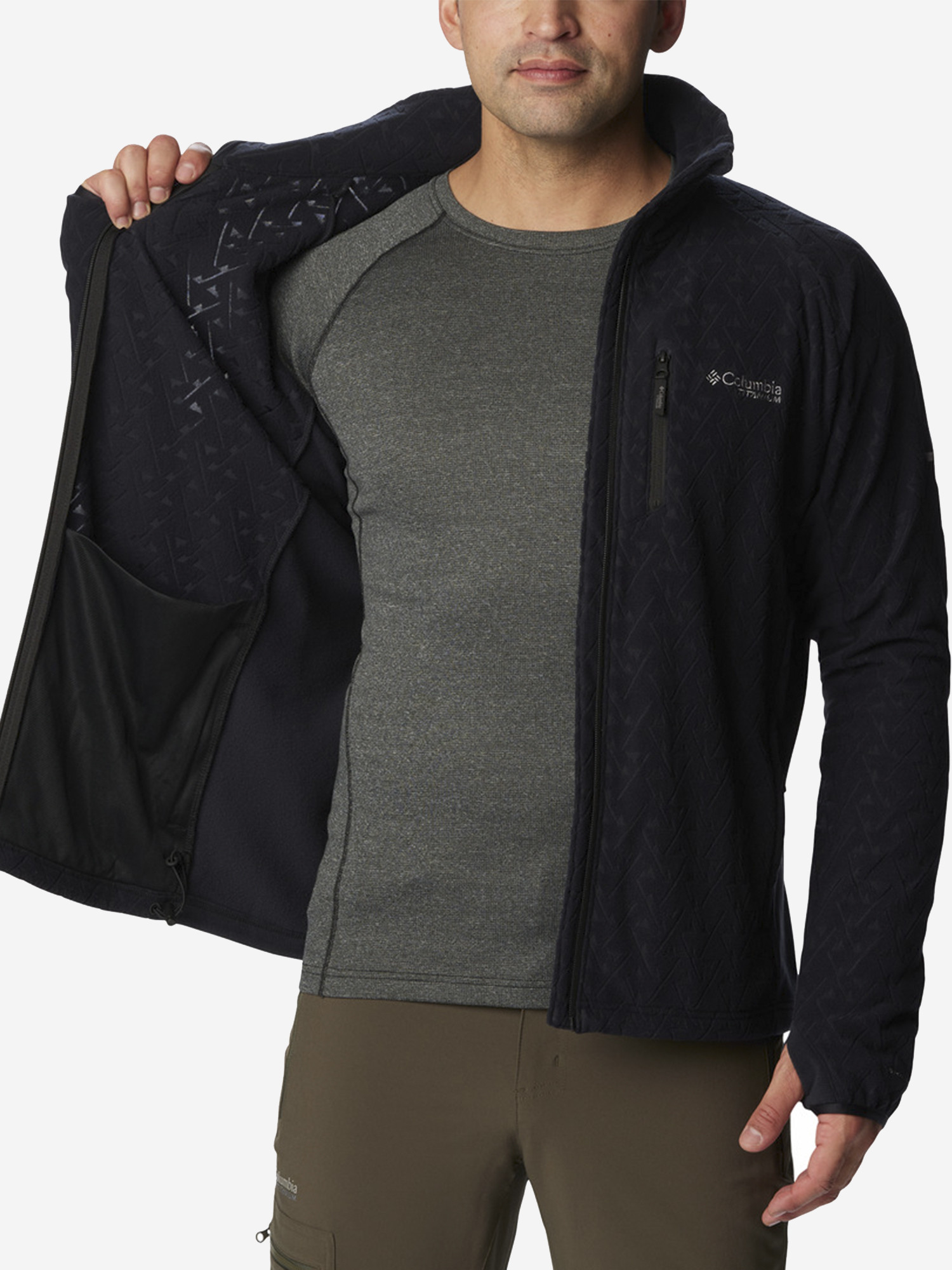Джемпер флісовий чоловічий Titan Pass™ 3.0 Full Zip Fleece Jacket