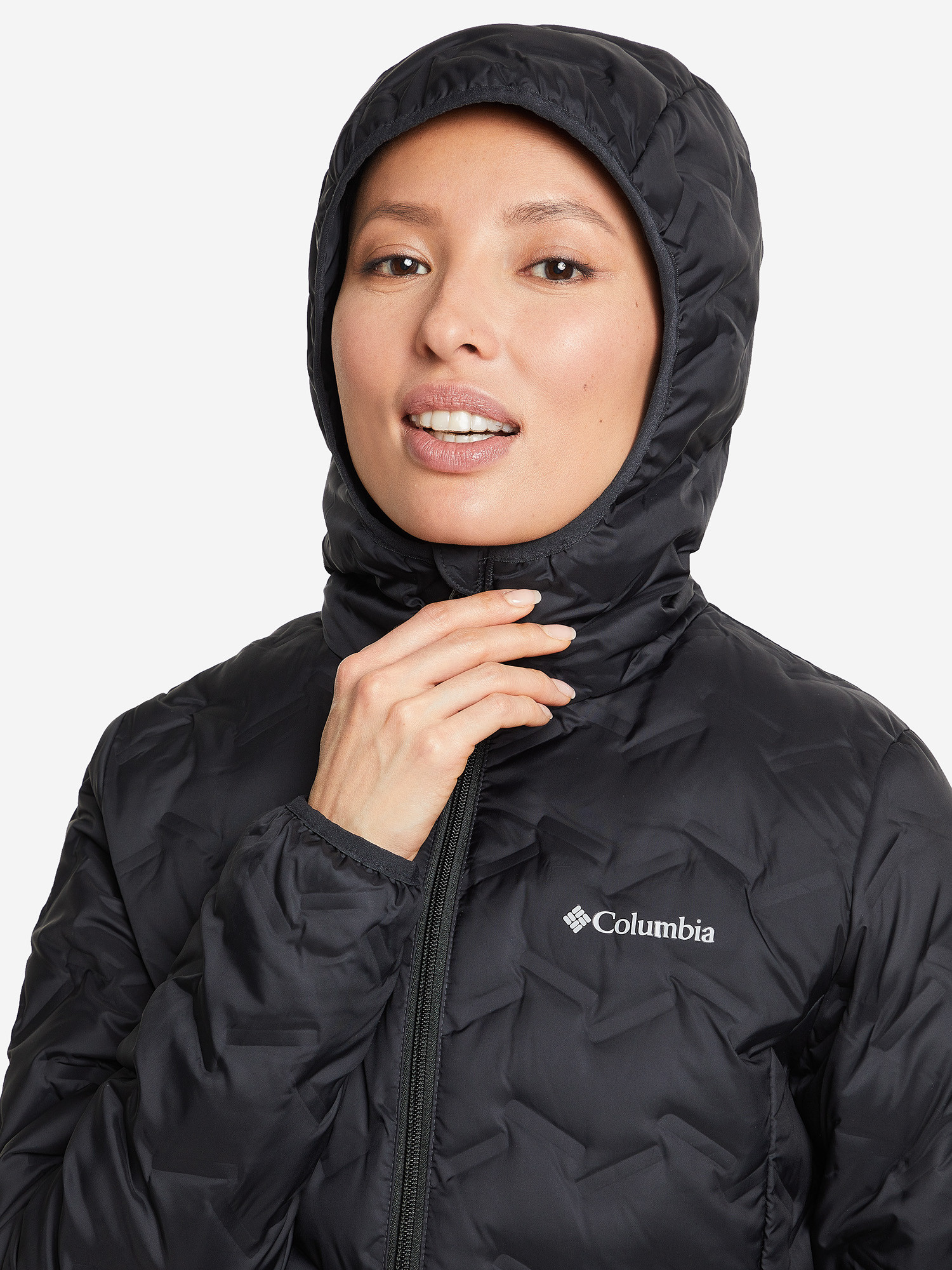 Пуховик женский Columbia Delta Ridge Down Hooded Jacket