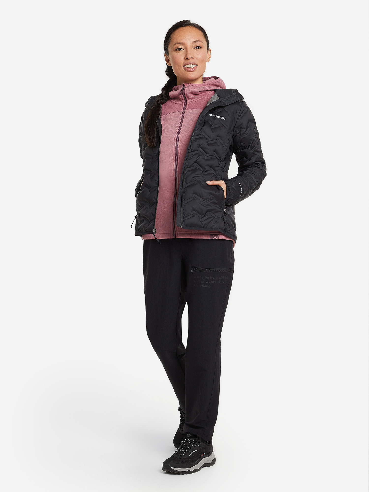 Пуховик женский Columbia Delta Ridge Down Hooded Jacket