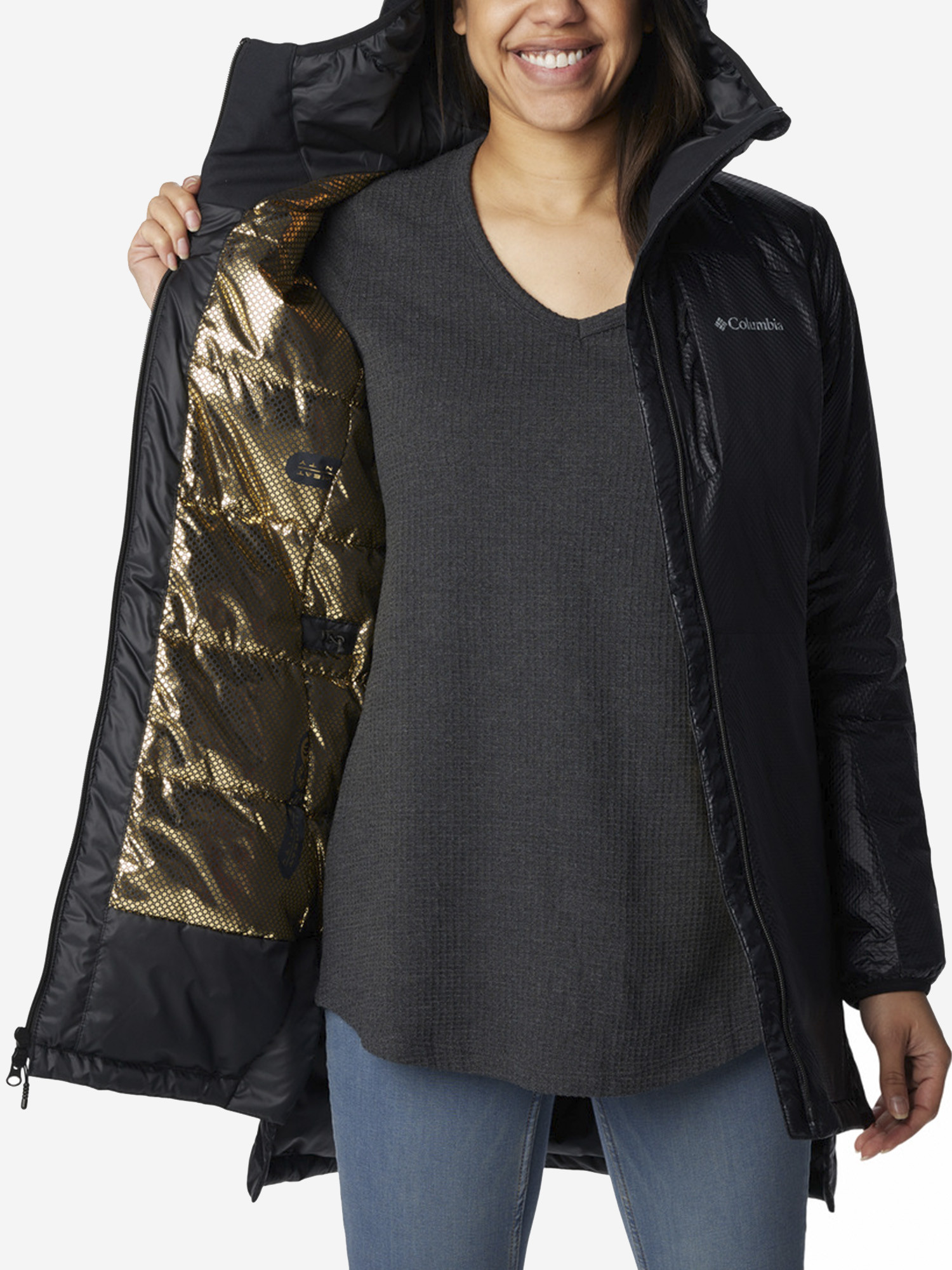 Куртка утеплена жіноча Columbia Arch Rock™ Double Wall Elite™ Mid Jacket
