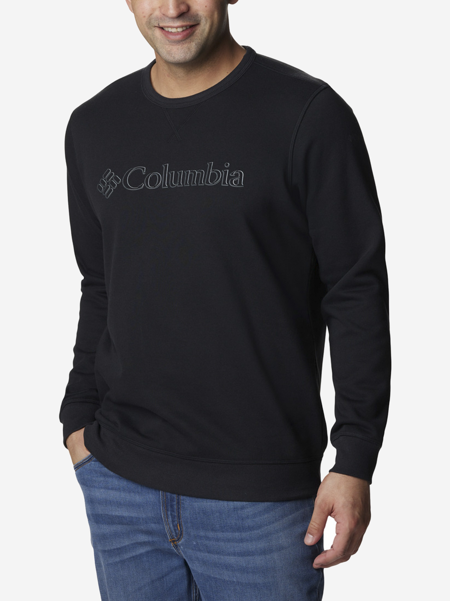 Світшот чоловічий Columbia Logo Fleece Crew