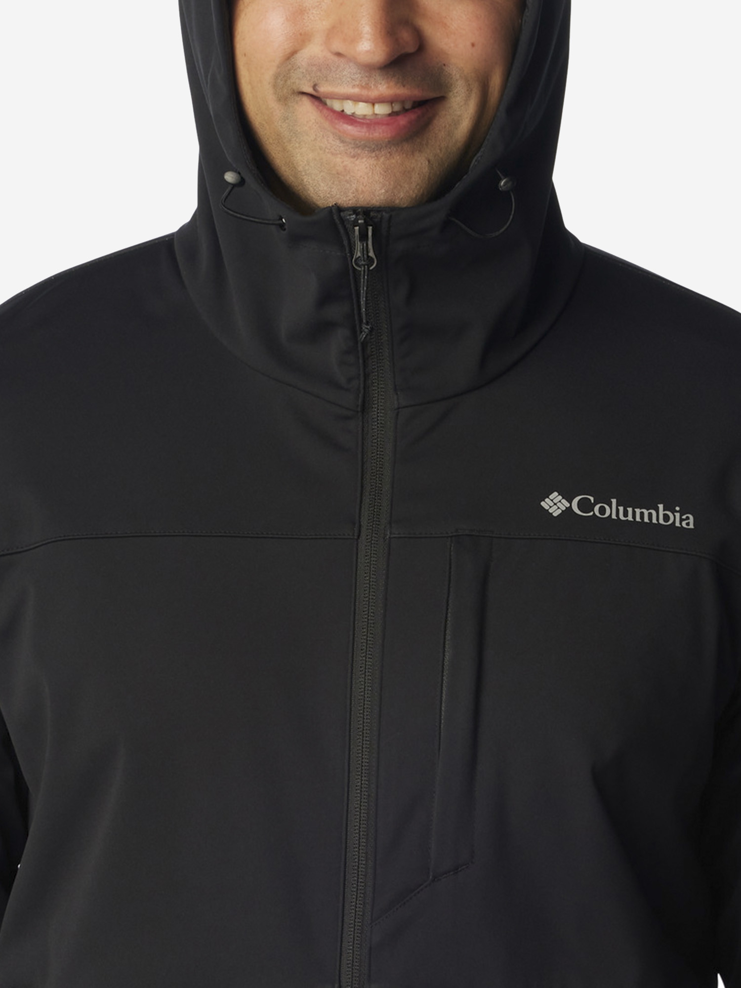 Куртка мембранна чоловіча Columbia Black Mesa Hooded Softshell