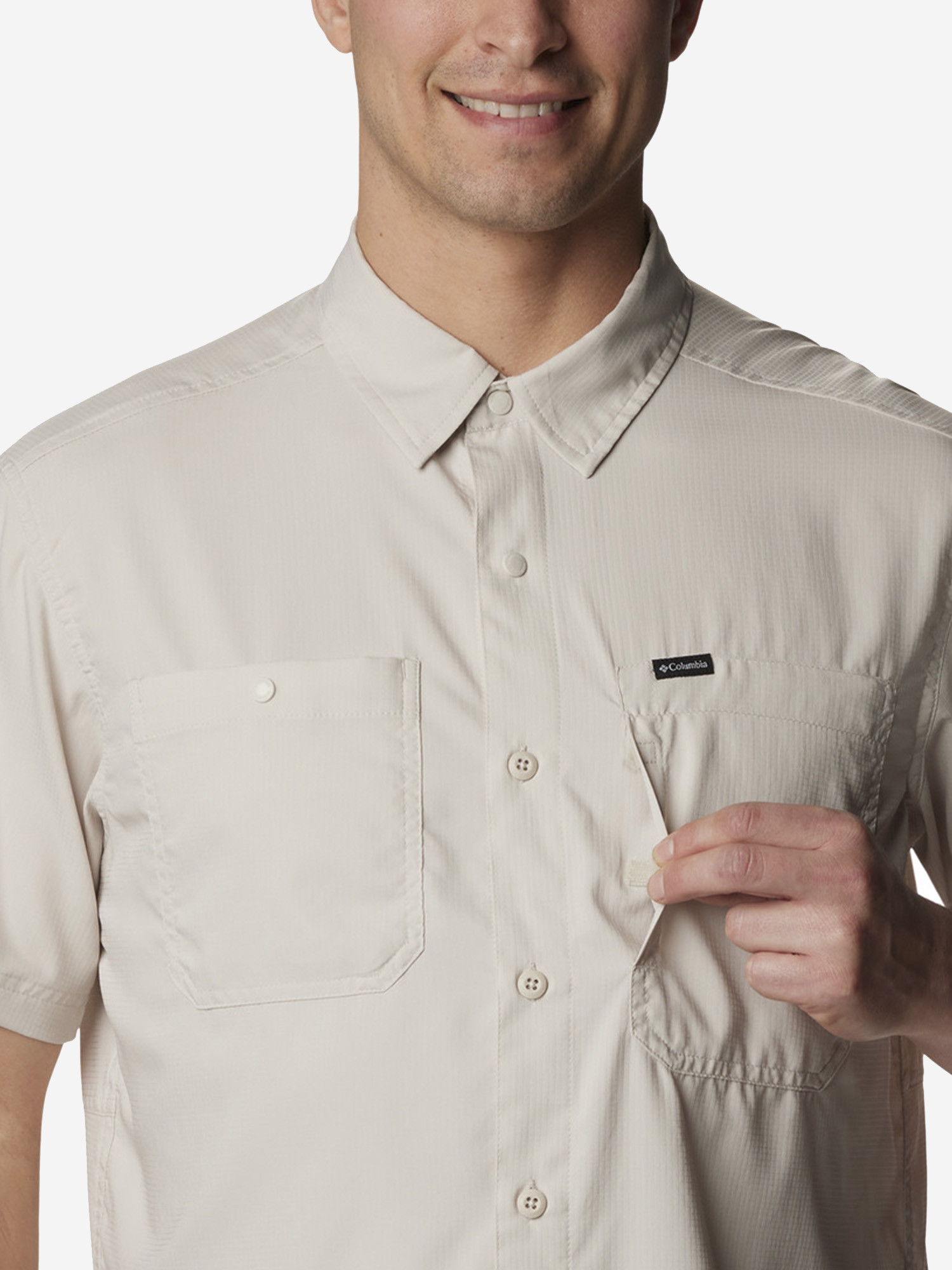 Рубашка с коротким рукавом мужская Columbia Silver Ridge™ Utility Lite Short Sleeve