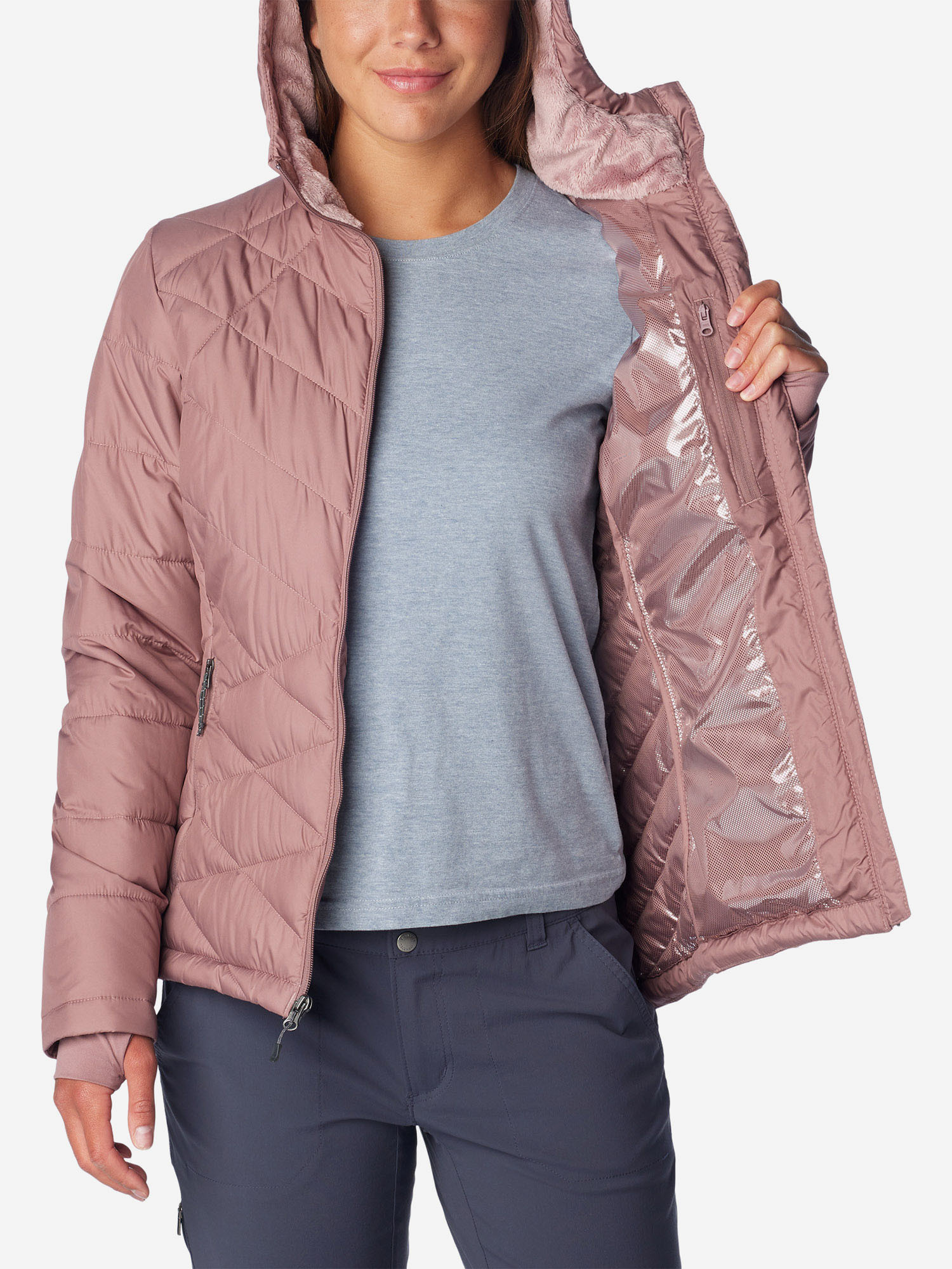 Куртка утепленная женская Columbia Heavenly Hooded Jacket