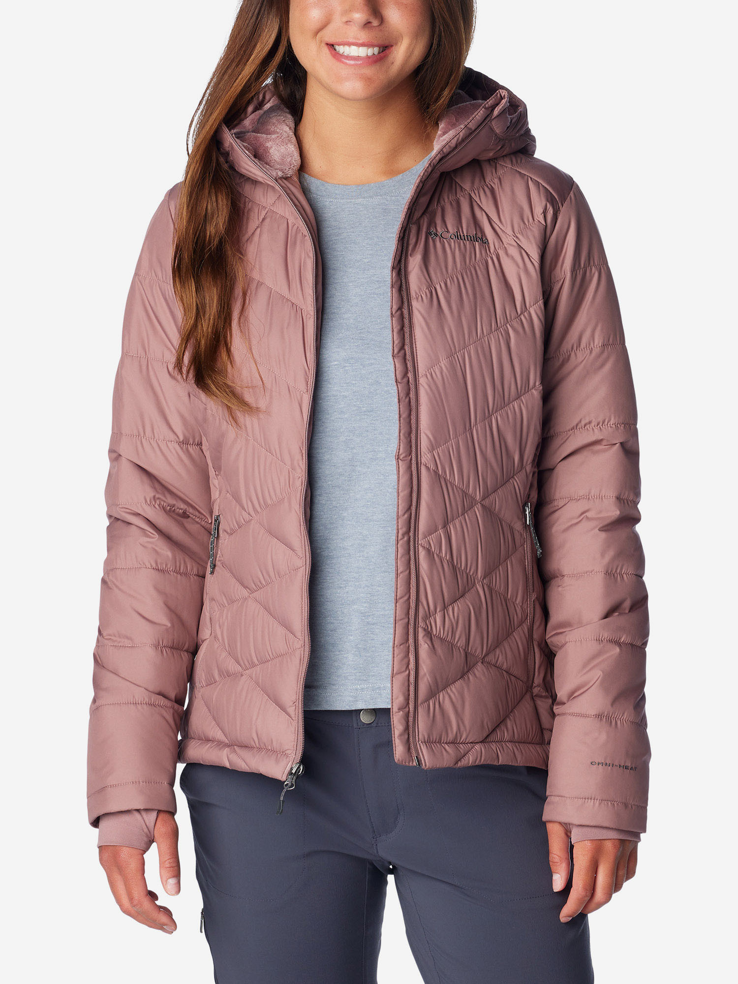 Куртка утепленная женская Columbia Heavenly Hooded Jacket