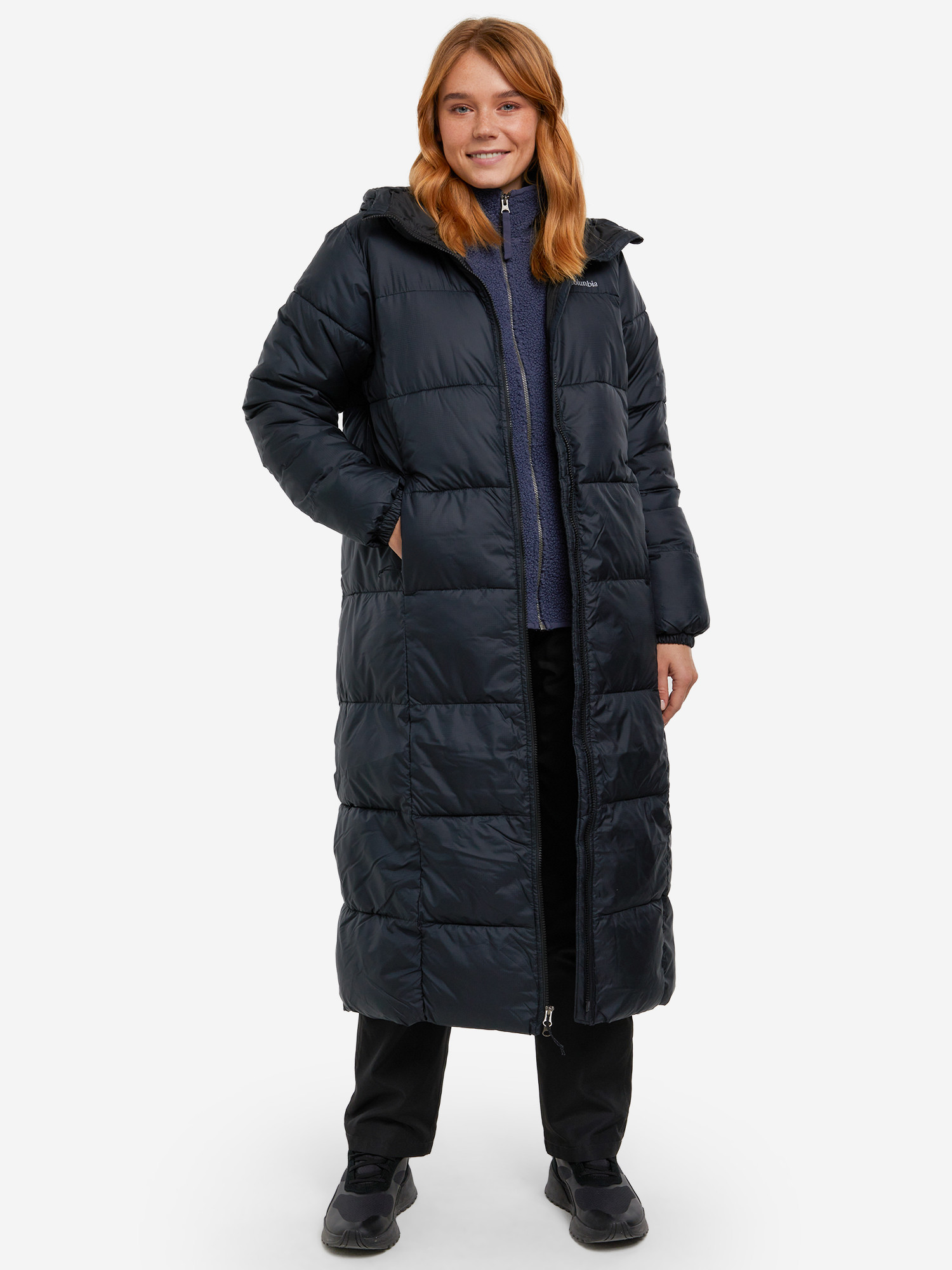 Пальто утеплене жіноче Columbia Puffect Long Jacket
