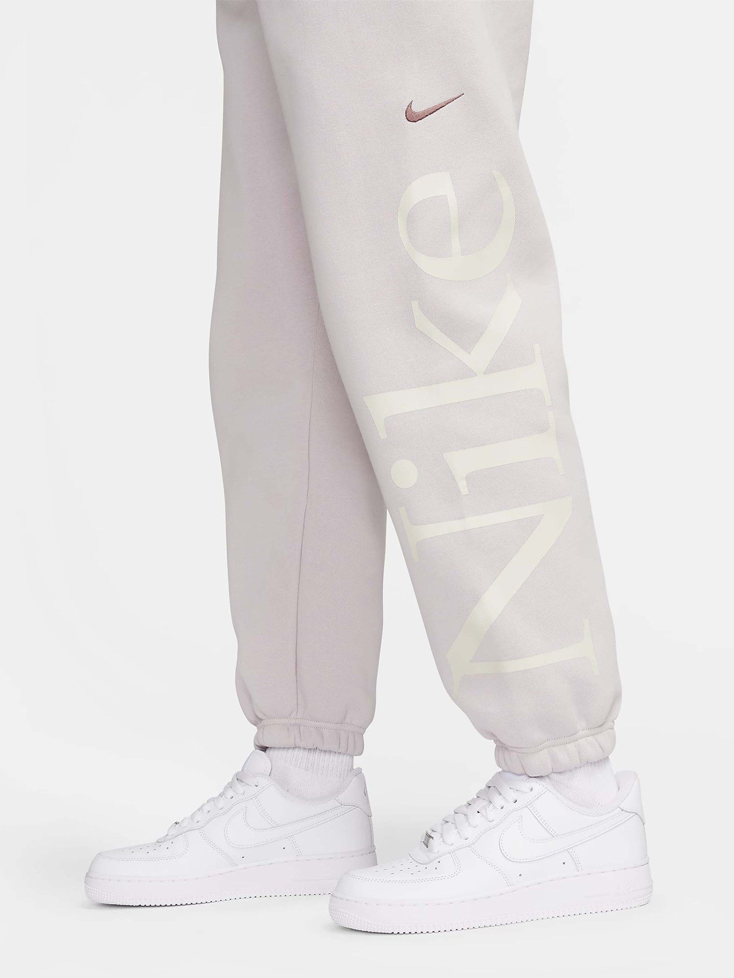 Штани жіночі Nike Phoenix Fleece White