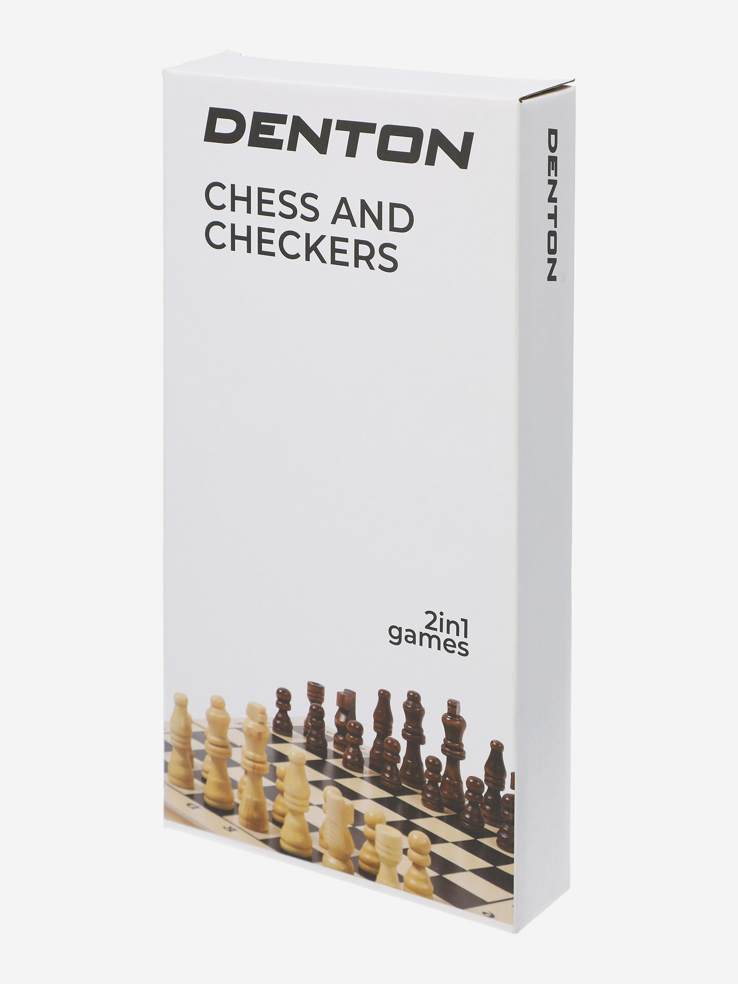 Настільна гра 2 в 1: шахмати, шашки Denton