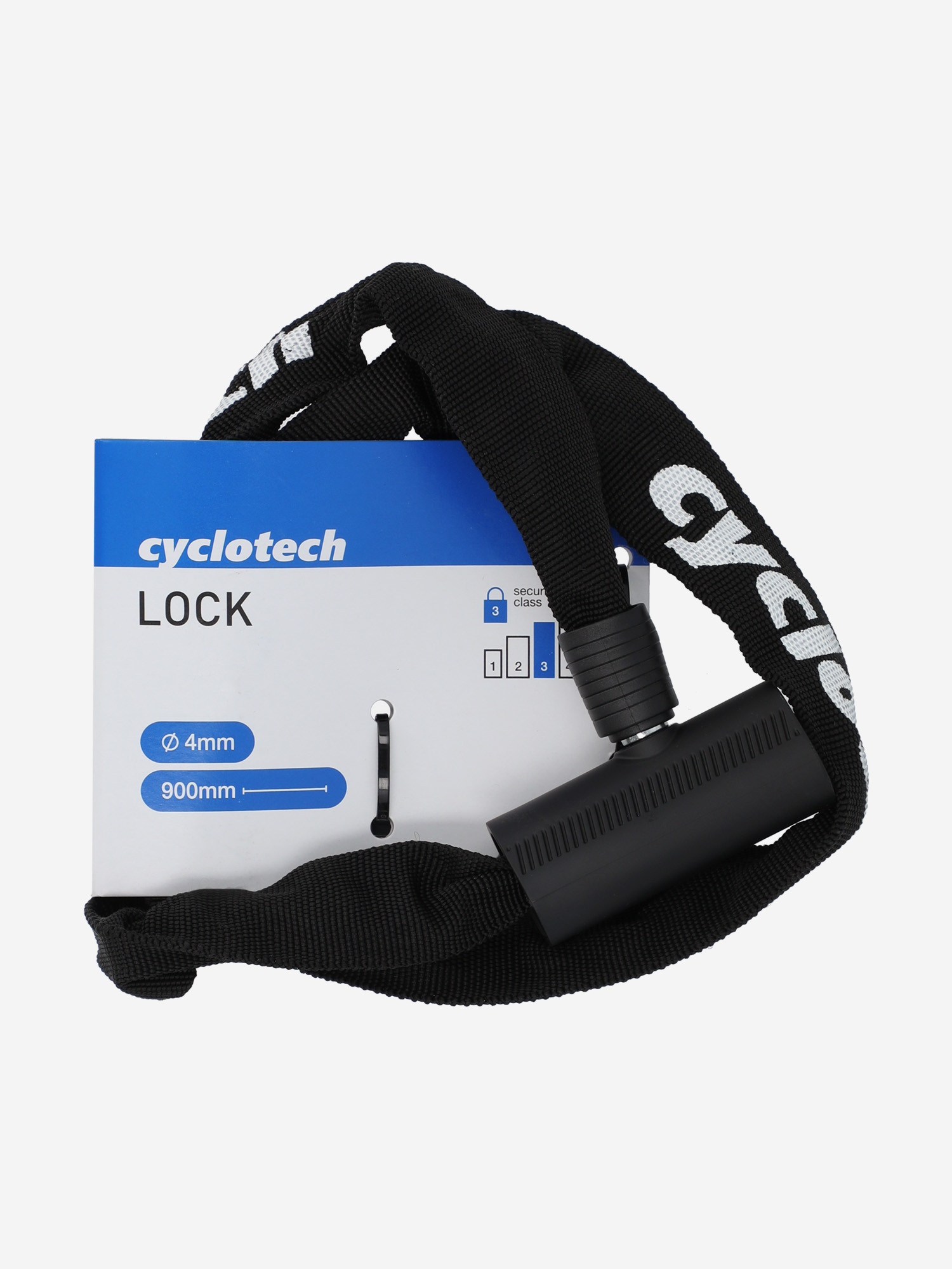 Замок велосипедный с ключами Cyclotech CLK-10