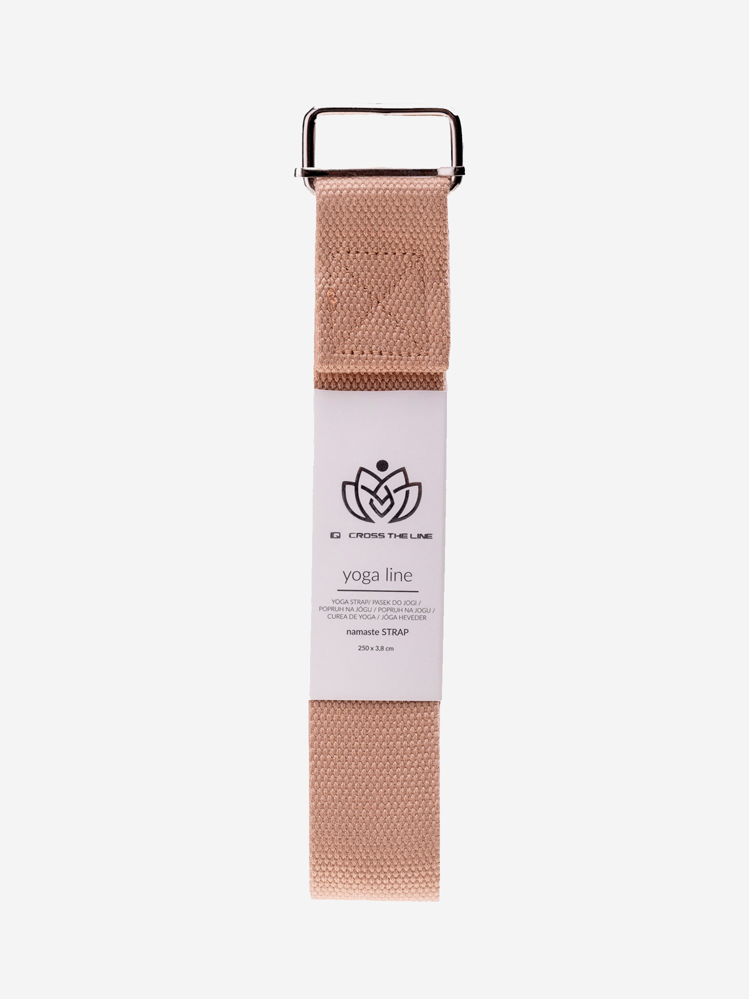 Ремінь для йоги iQ Cross The Line NAMASTE STRAP