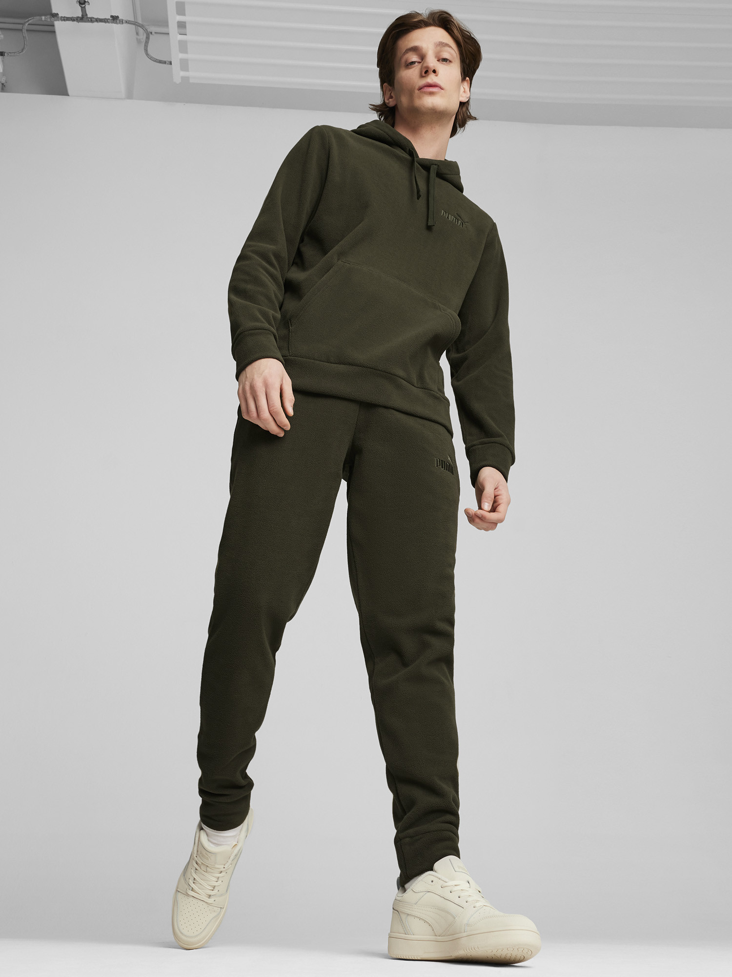 Худі чоловіче PUMA Ess Elevated Polarfleece