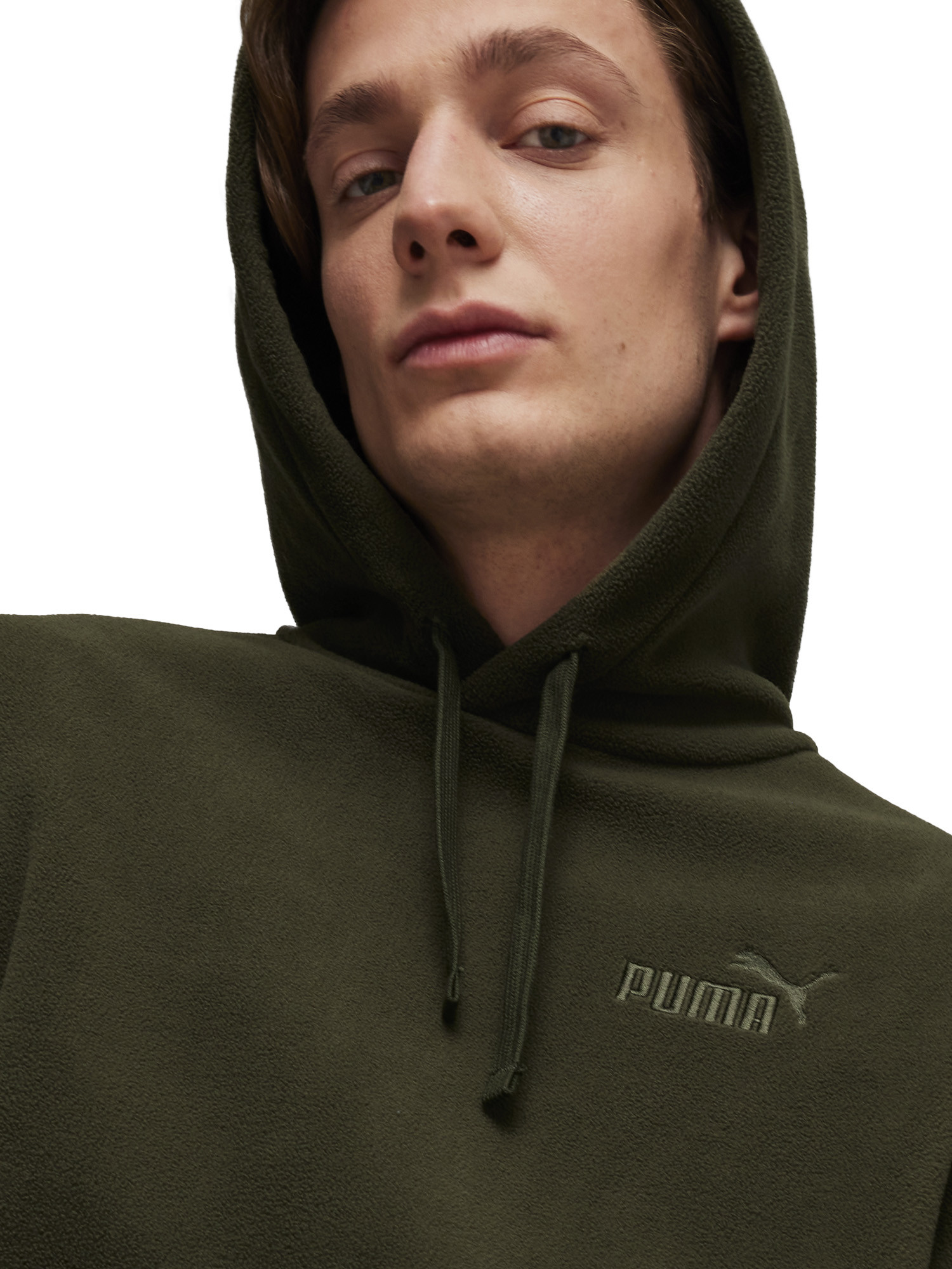 Худі чоловіче PUMA Ess Elevated Polarfleece