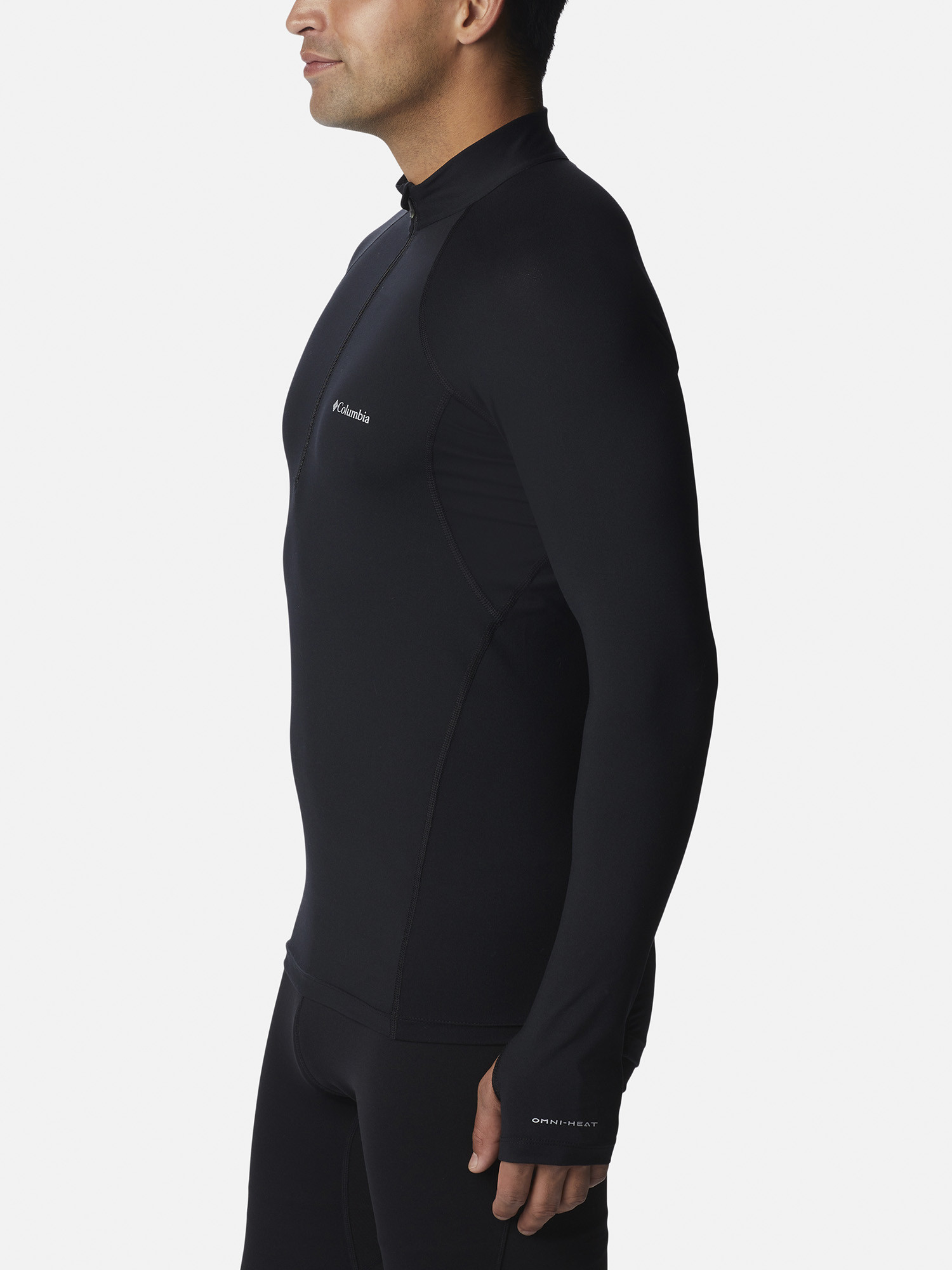 Термобелье верх мужское Columbia Midweight Stretch Long Sleeve Half Zip