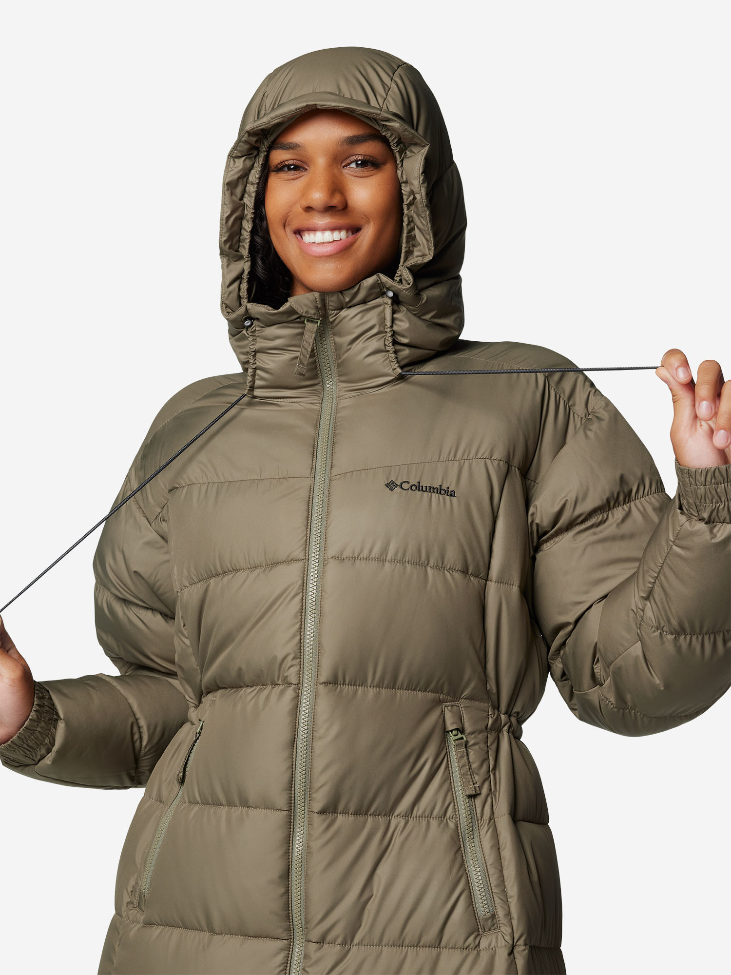 Пальто утеплене жіноче Columbia Pike Lake II Long Jacket