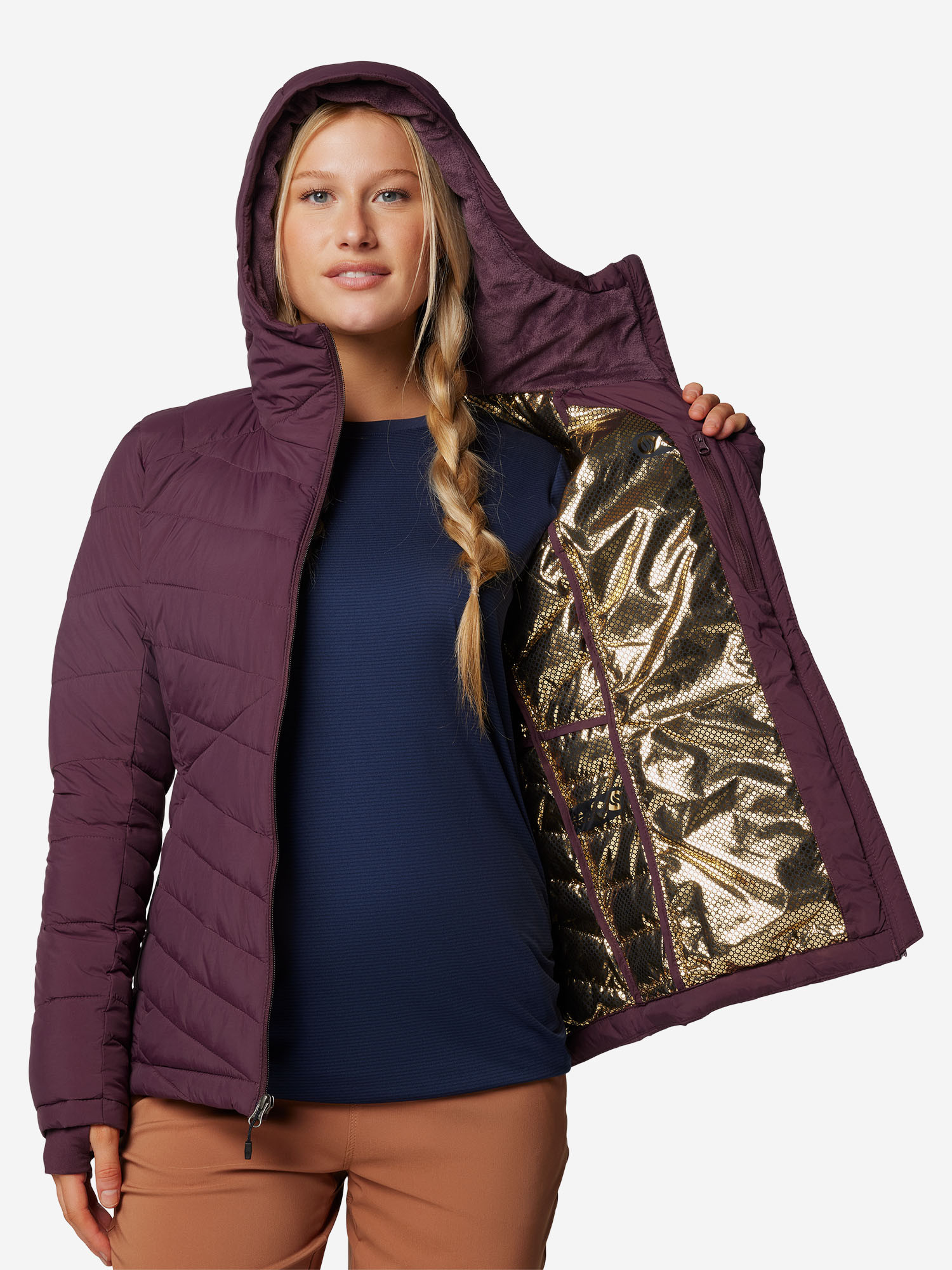 Куртка утепленная женская Columbia Joy Peak II Hooded Jacket