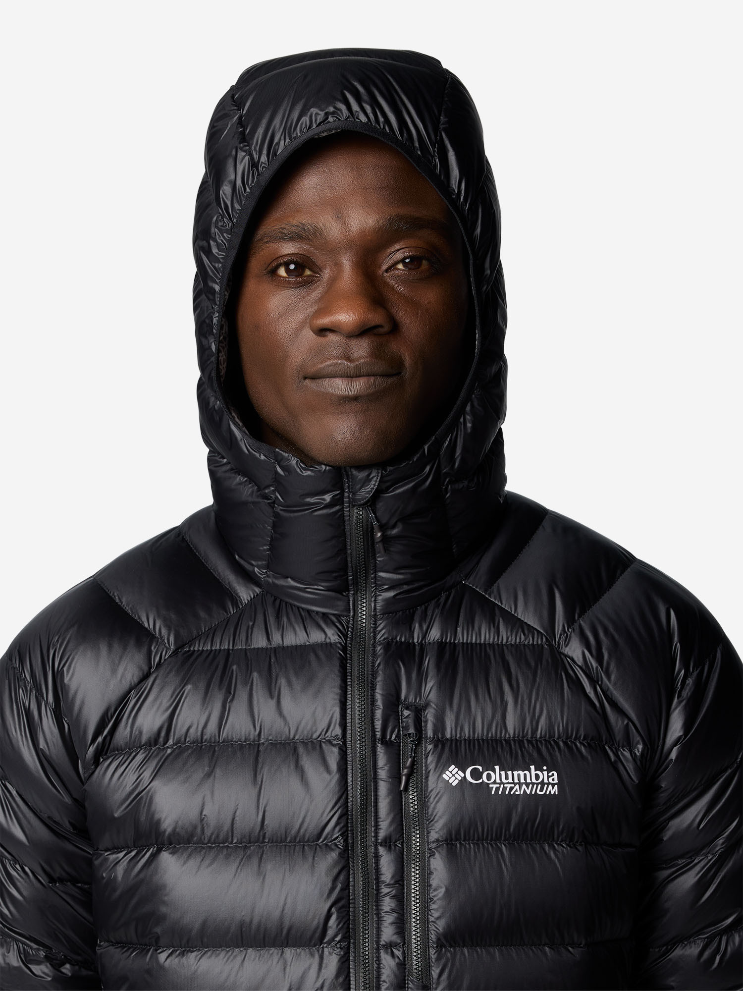 Пуховик мужской Columbia Arctic Crest Down Hooded Jacket