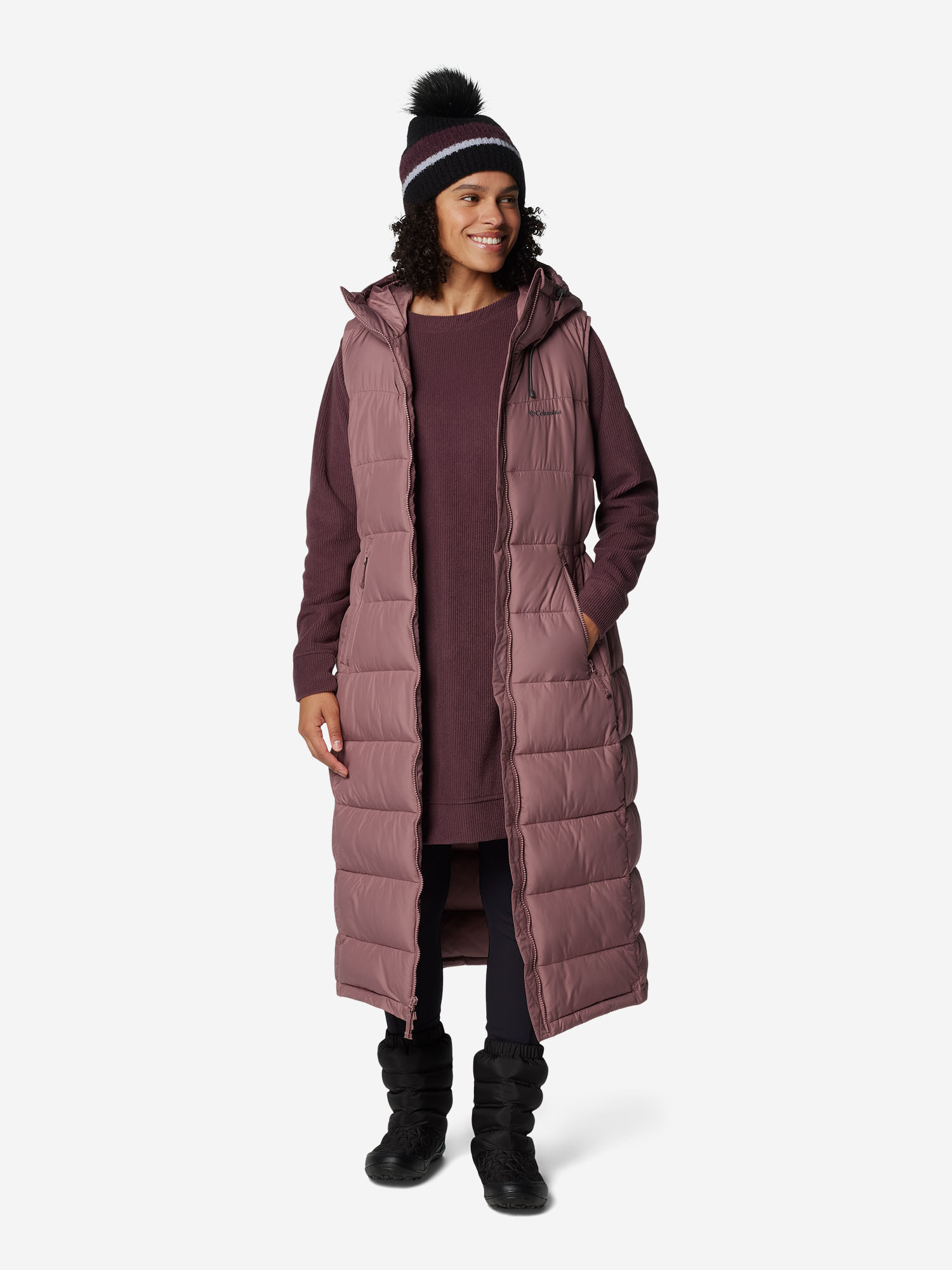 Жилет утеплений жіночий Columbia Pike Lake Long Vest