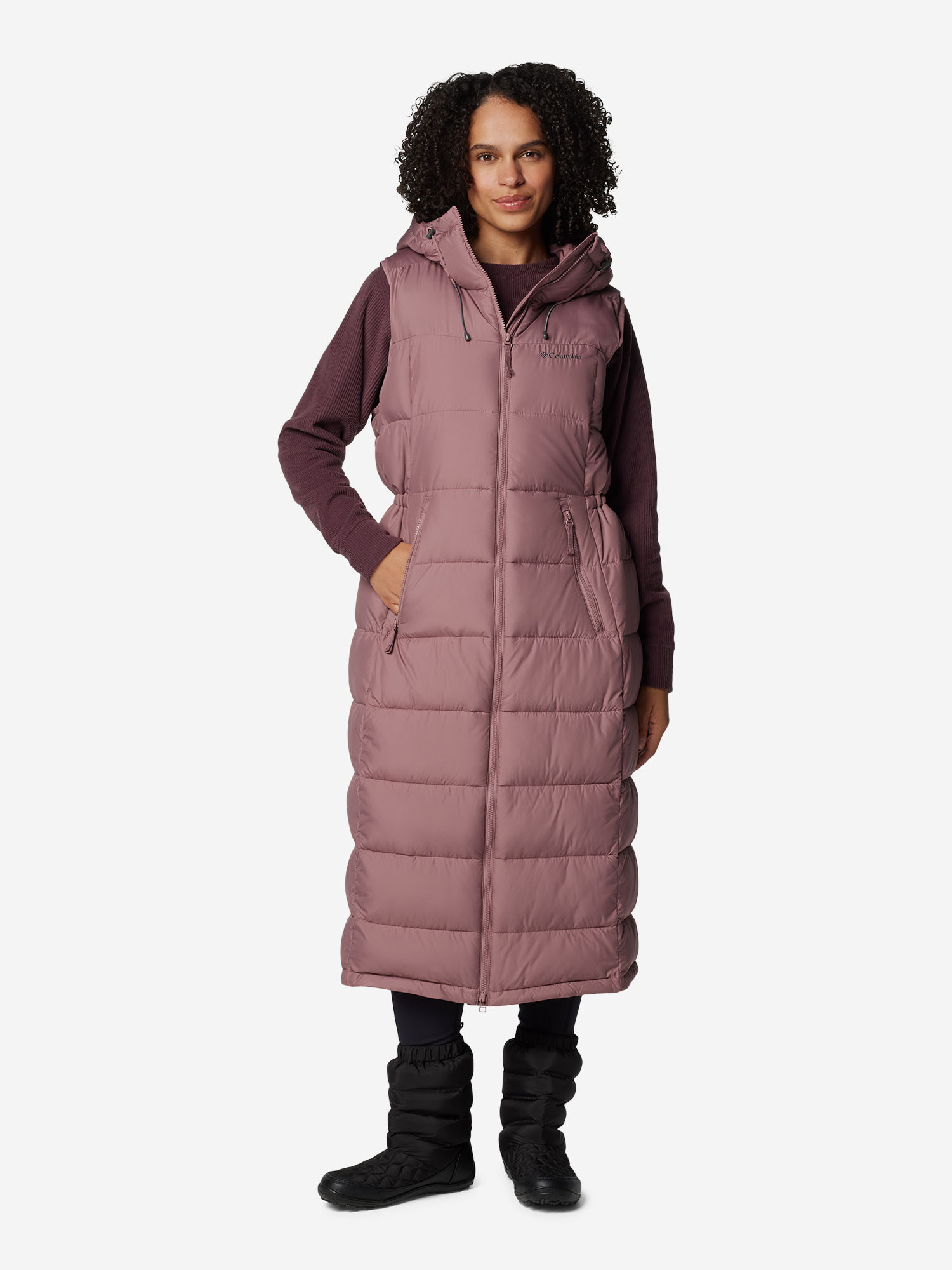 Жилет утеплений жіночий Columbia Pike Lake Long Vest