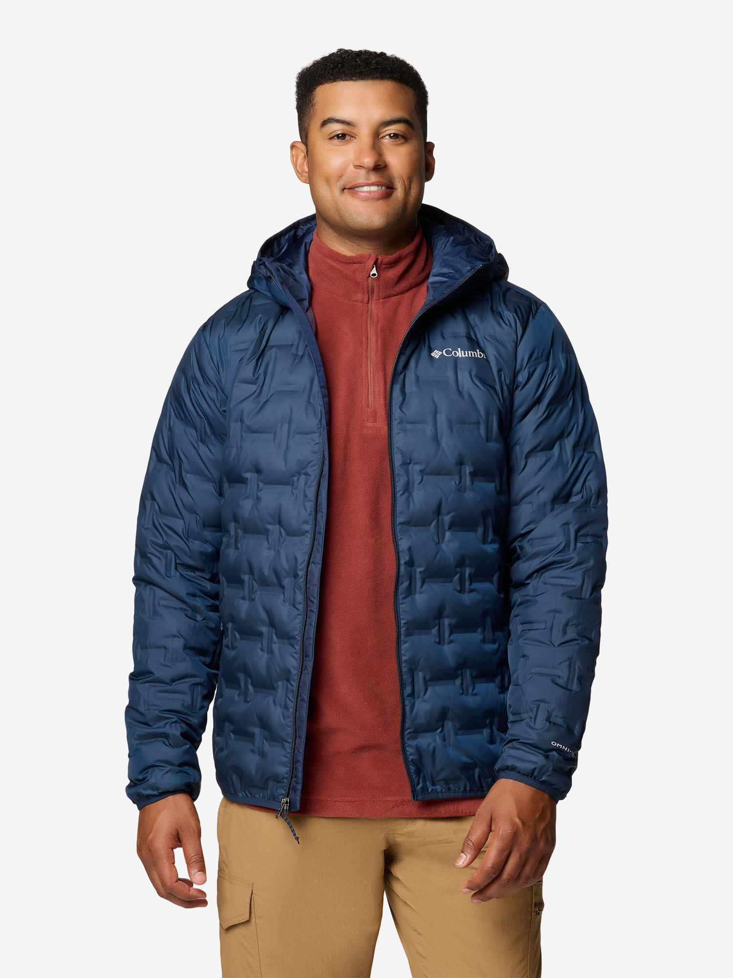 Пуховик мужской Columbia Delta Ridge II Down Hooded Jacket